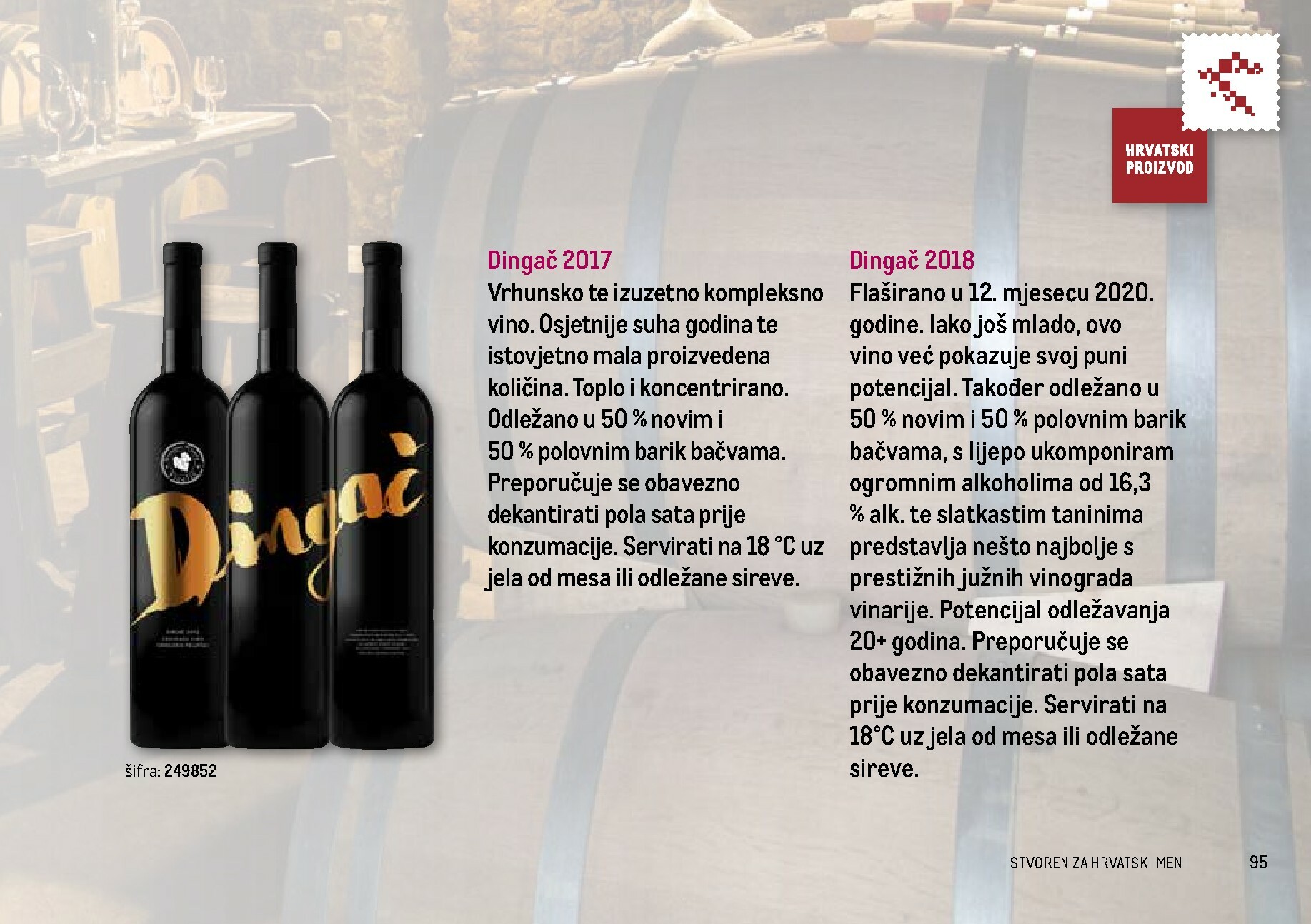 metro - Prelistajte katalog Metro - Stvoren za Hrvatski meni, vrijedi od 01.11. do 31.05. - page: 95