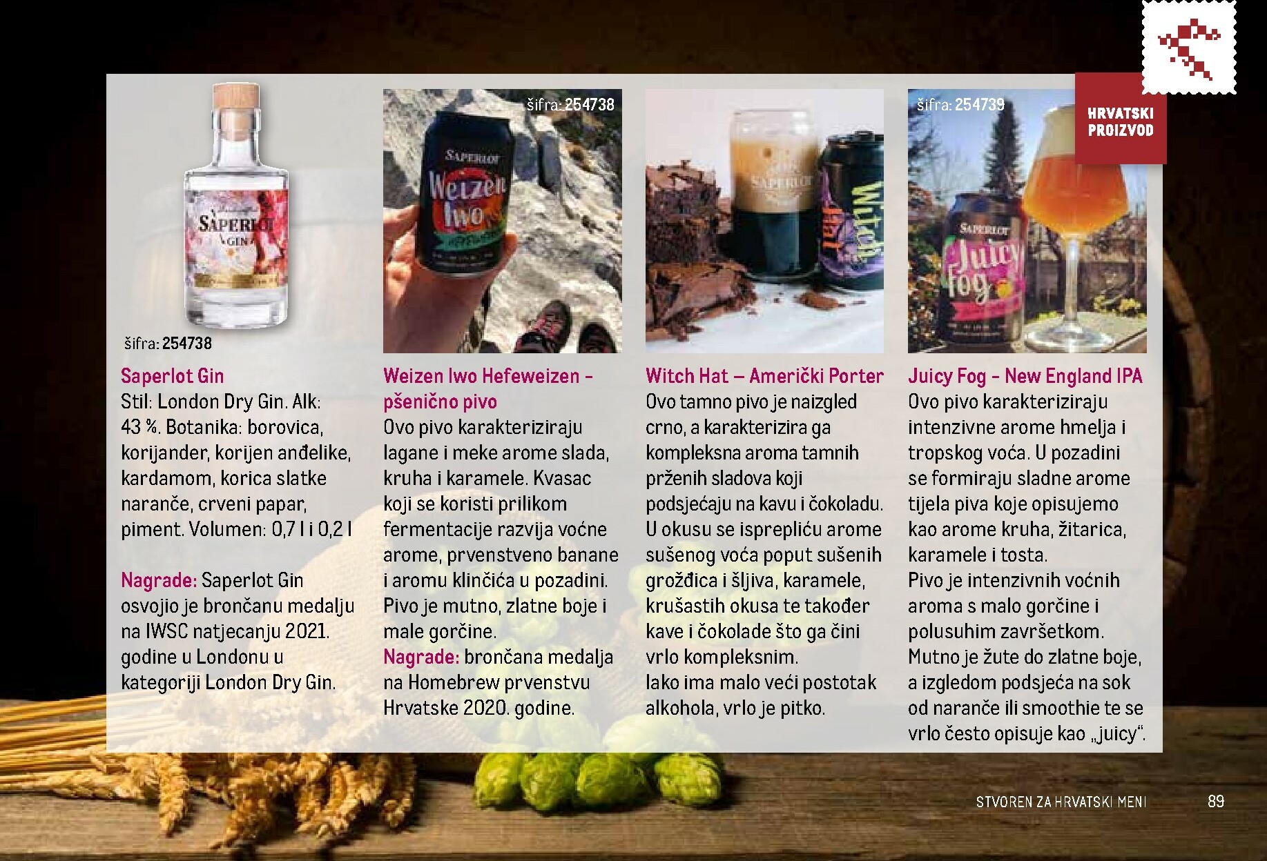 metro - Prelistajte katalog Metro - Stvoren za Hrvatski meni, vrijedi od 01.11. do 31.05. - page: 89