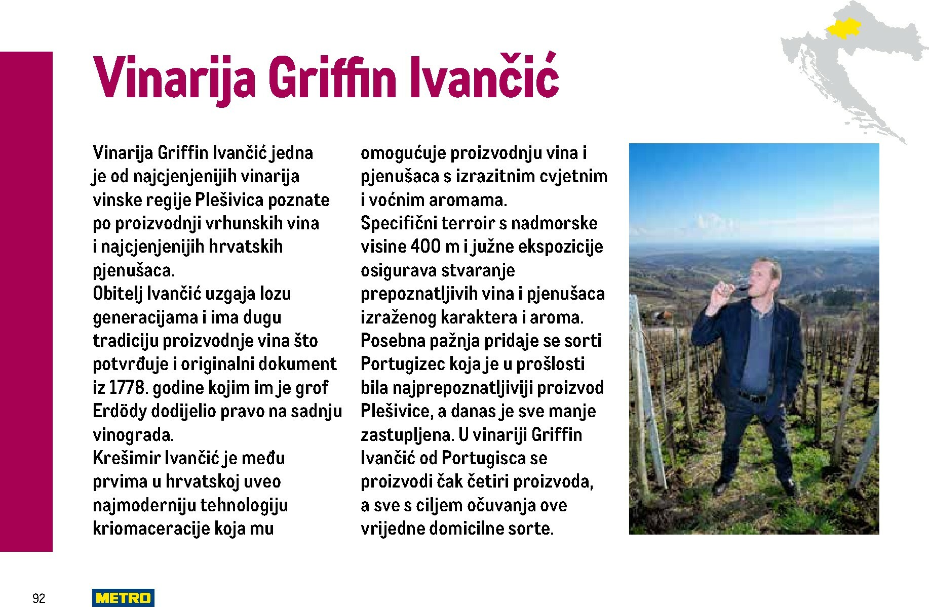 metro - Prelistajte katalog Metro - Stvoren za Hrvatski meni, vrijedi od 01.11. do 31.05. - page: 92