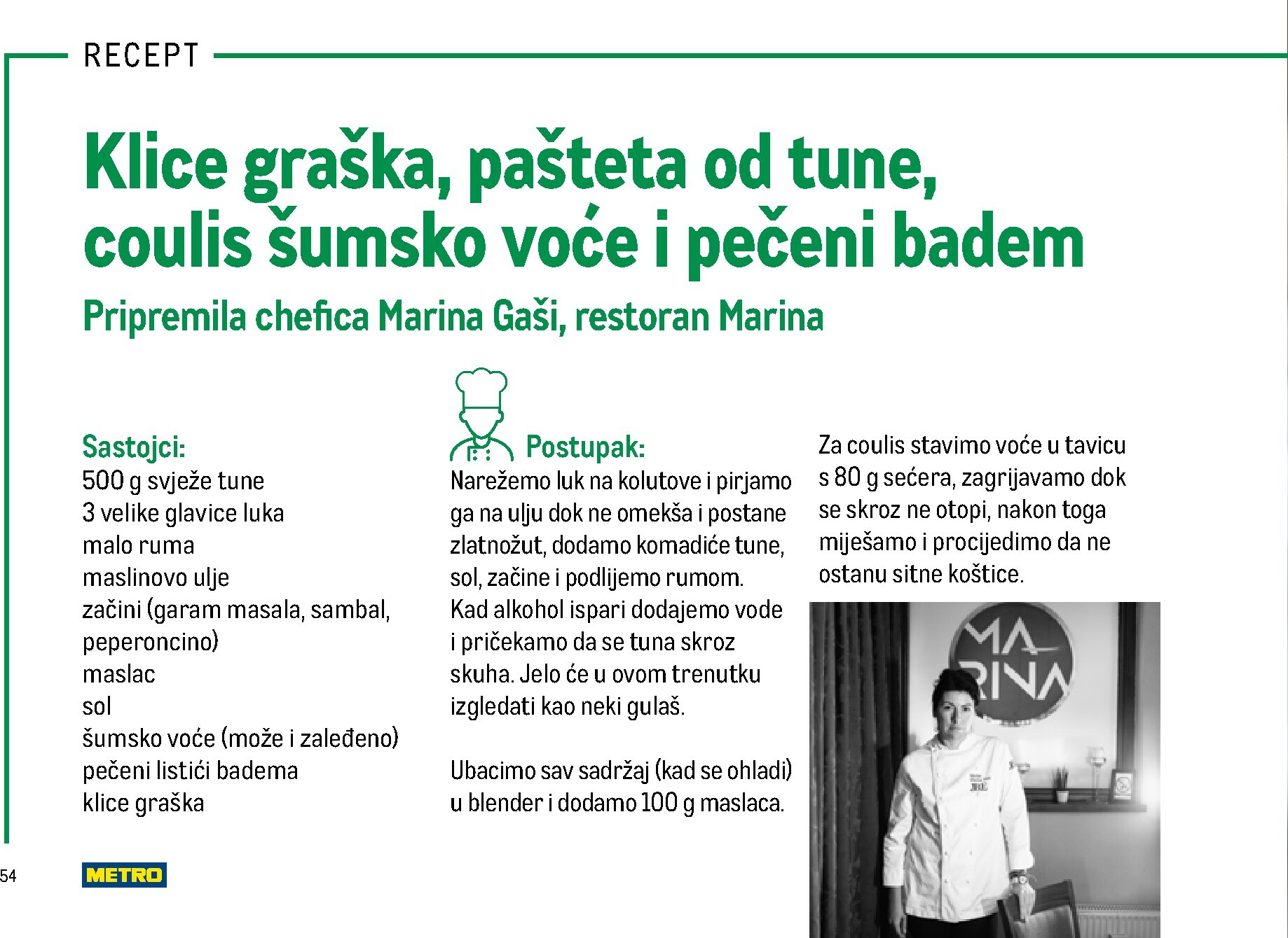 metro - Prelistajte katalog Metro - Stvoren za Hrvatski meni, vrijedi od 01.11. do 31.05. - page: 54