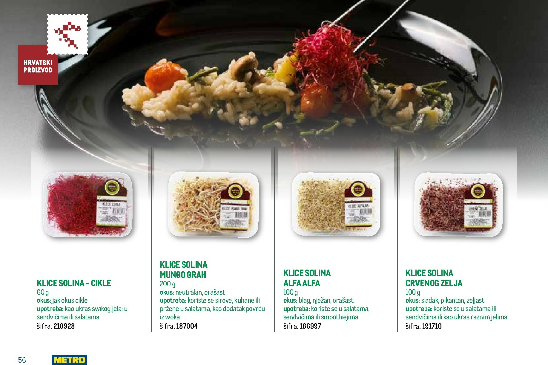 metro - Prelistajte katalog Metro - Stvoren za Hrvatski meni, vrijedi od 01.11. do 31.05. - page: 56