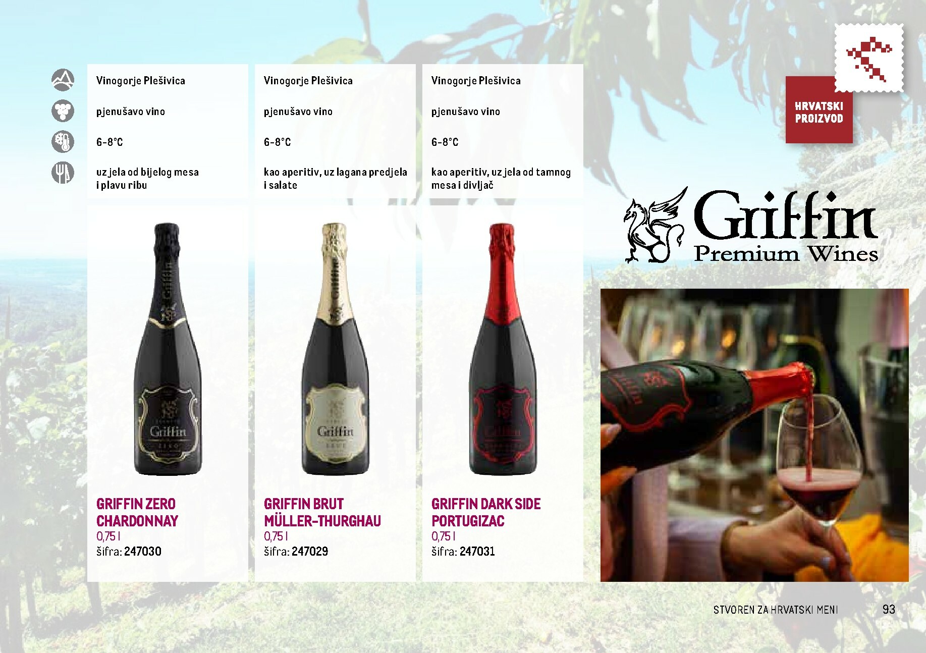 metro - Prelistajte katalog Metro - Stvoren za Hrvatski meni, vrijedi od 01.11. do 31.05. - page: 93