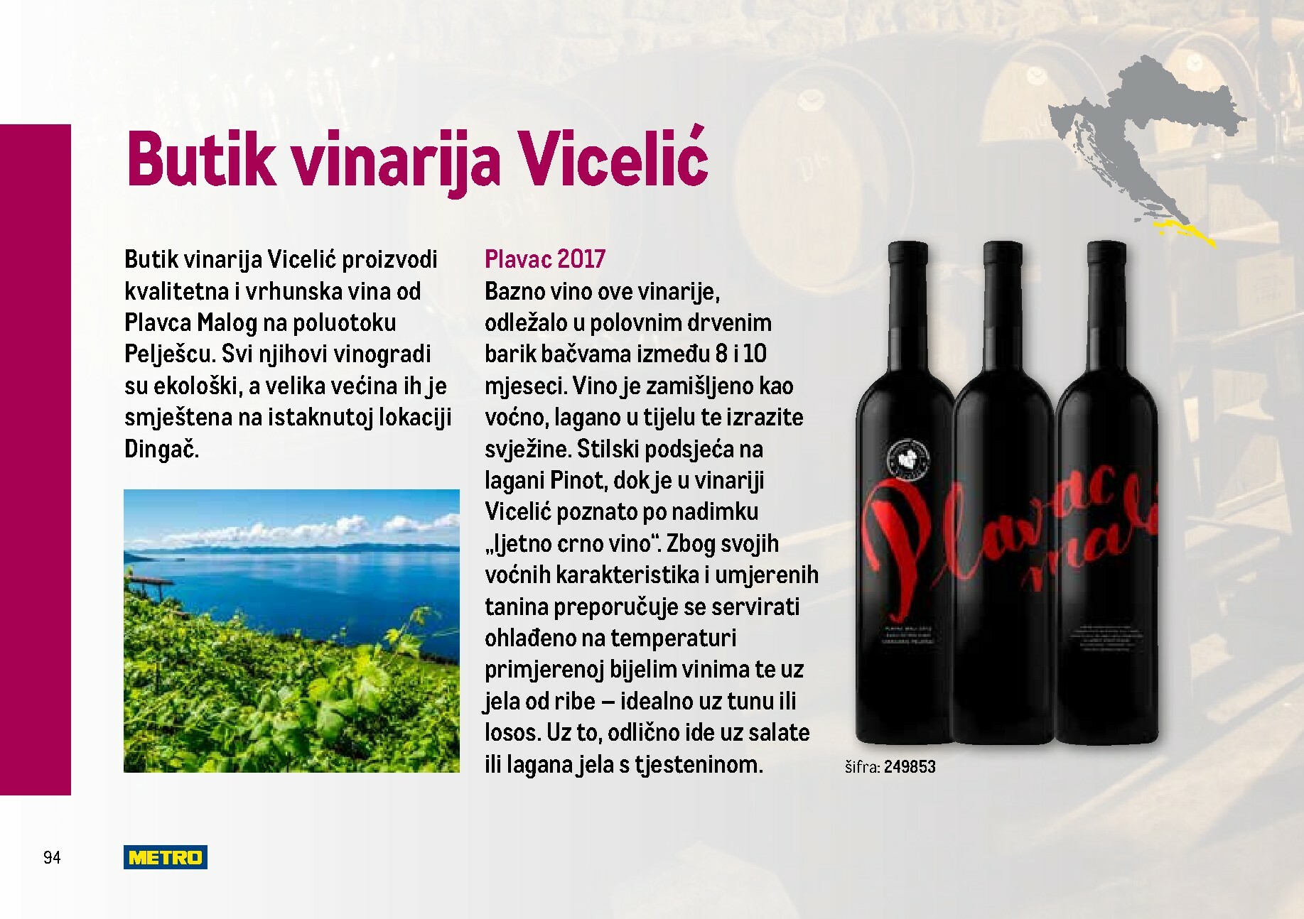 metro - Prelistajte katalog Metro - Stvoren za Hrvatski meni, vrijedi od 01.11. do 31.05. - page: 94