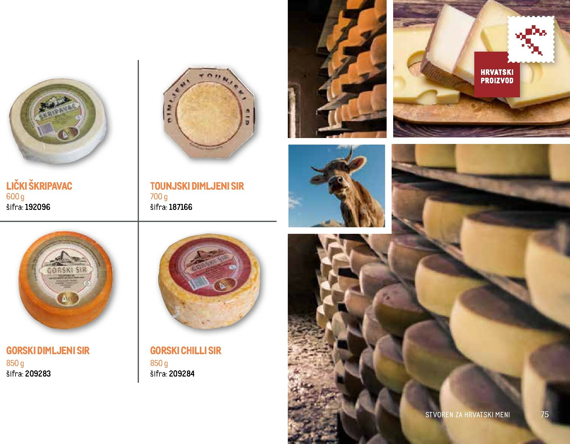 metro - Prelistajte katalog Metro - Stvoren za Hrvatski meni, vrijedi od 01.11. do 31.05. - page: 75