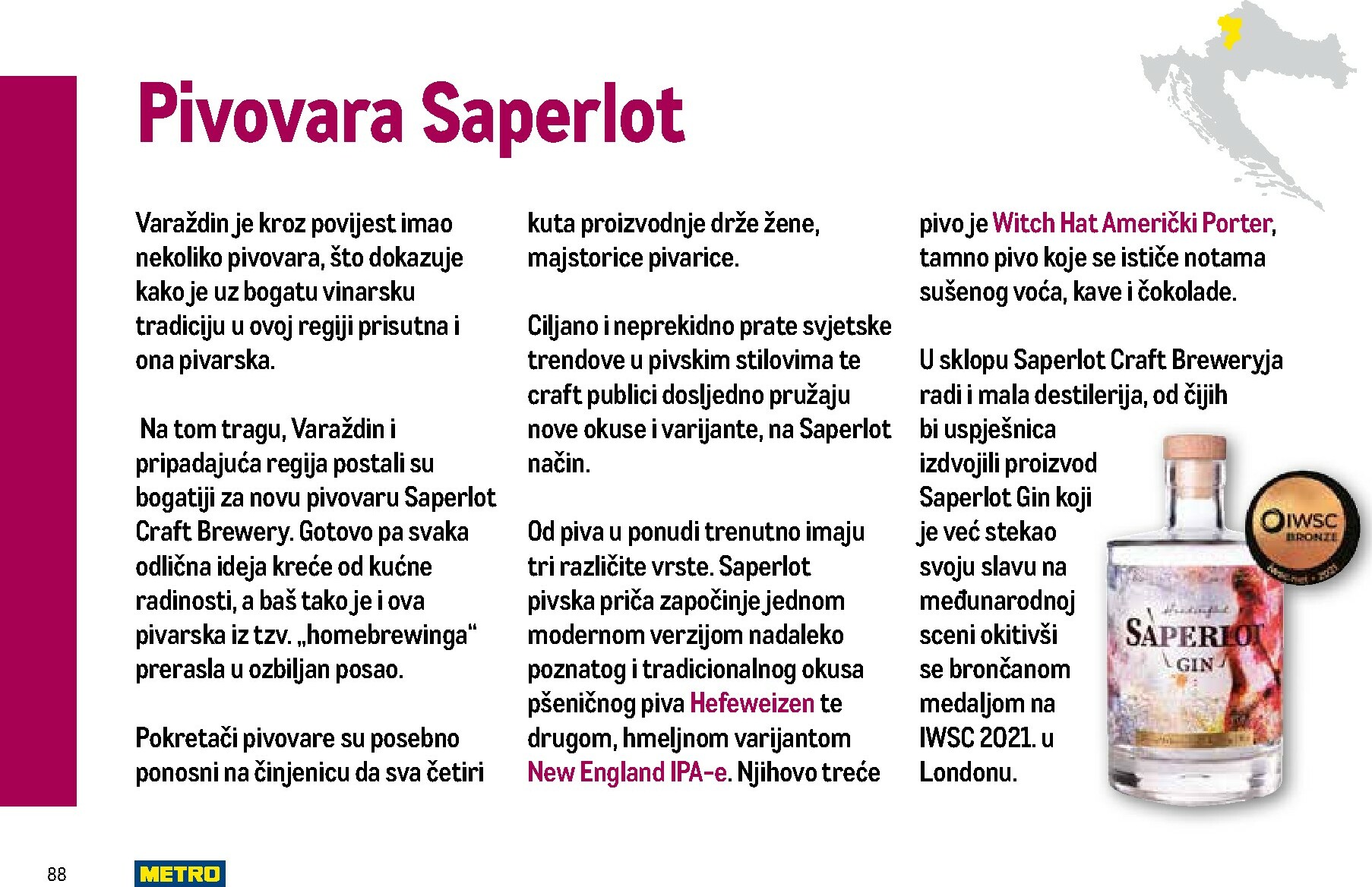 metro - Prelistajte katalog Metro - Stvoren za Hrvatski meni, vrijedi od 01.11. do 31.05. - page: 88