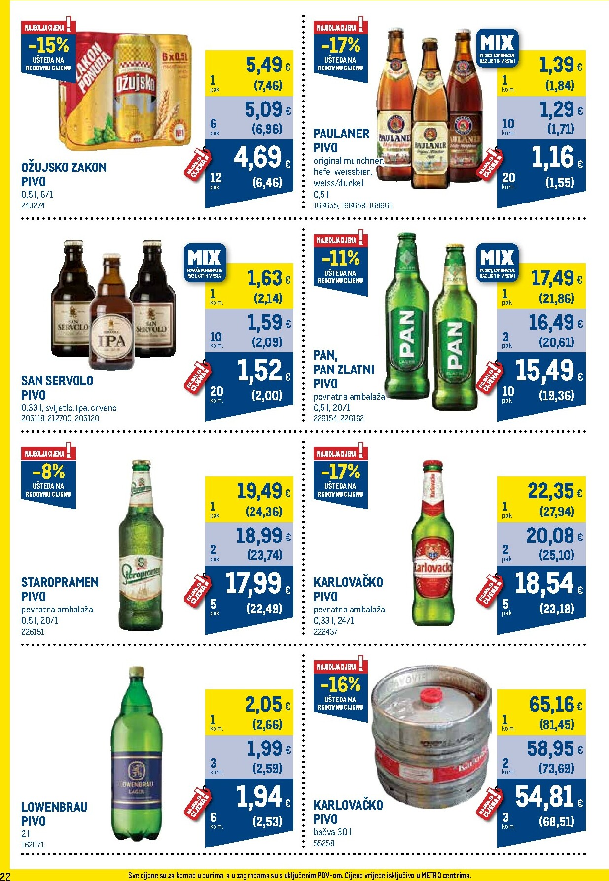 metro - Prelistajte katalog Metro - Profi cijena, vrijedi od 01.12. do 31.12. - page: 22