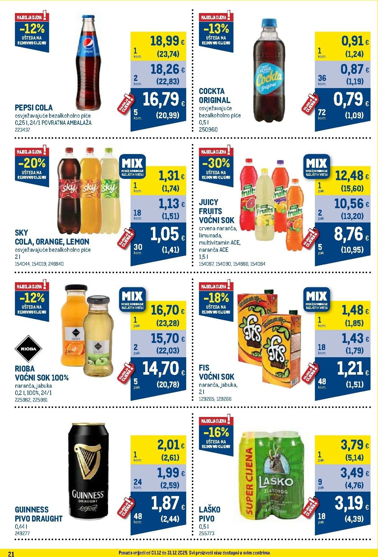 metro - Prelistajte katalog Metro - Profi cijena, vrijedi od 01.12. do 31.12. - page: 21