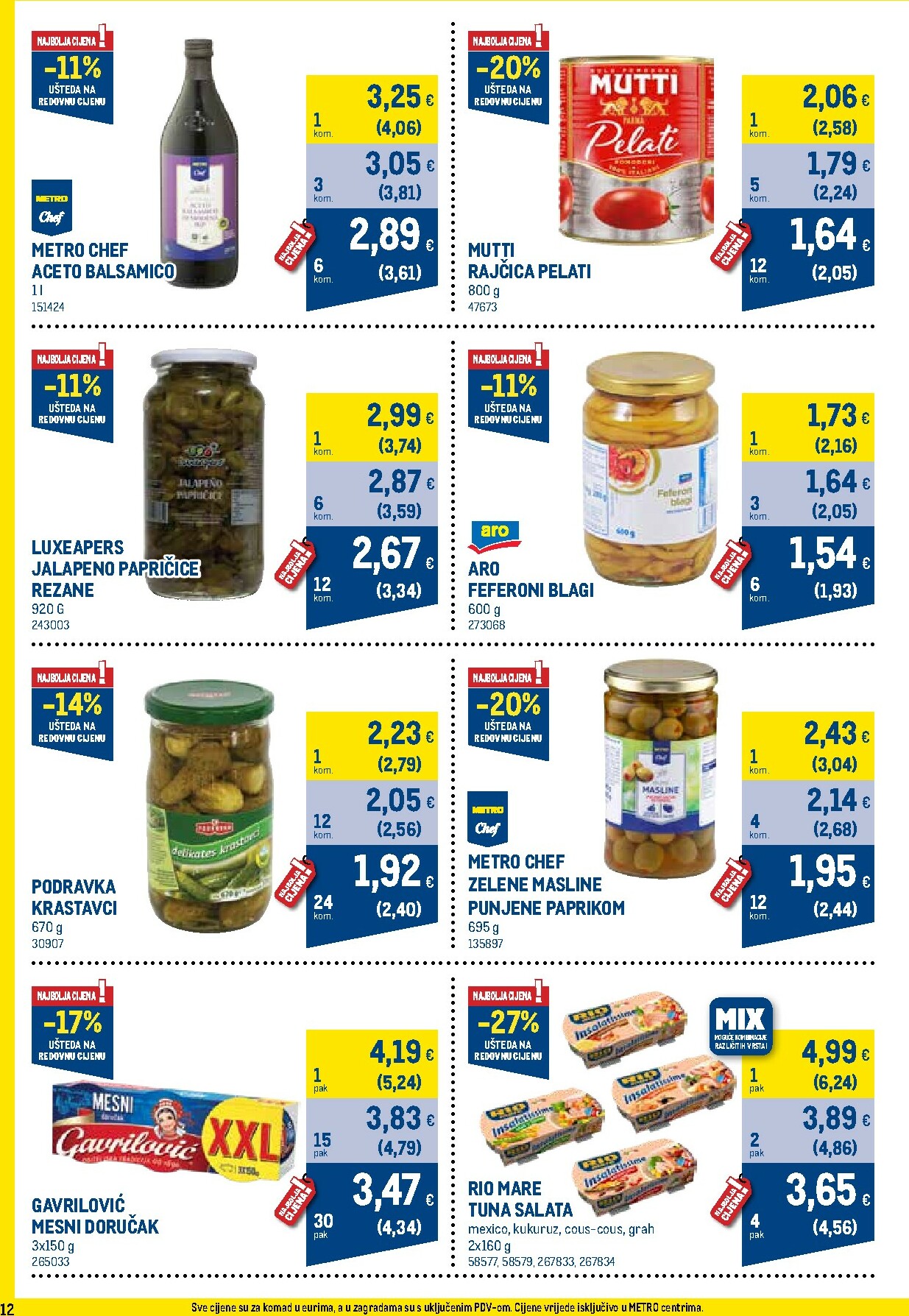 metro - Prelistajte katalog Metro - Profi cijena, vrijedi od 01.12. do 31.12. - page: 12