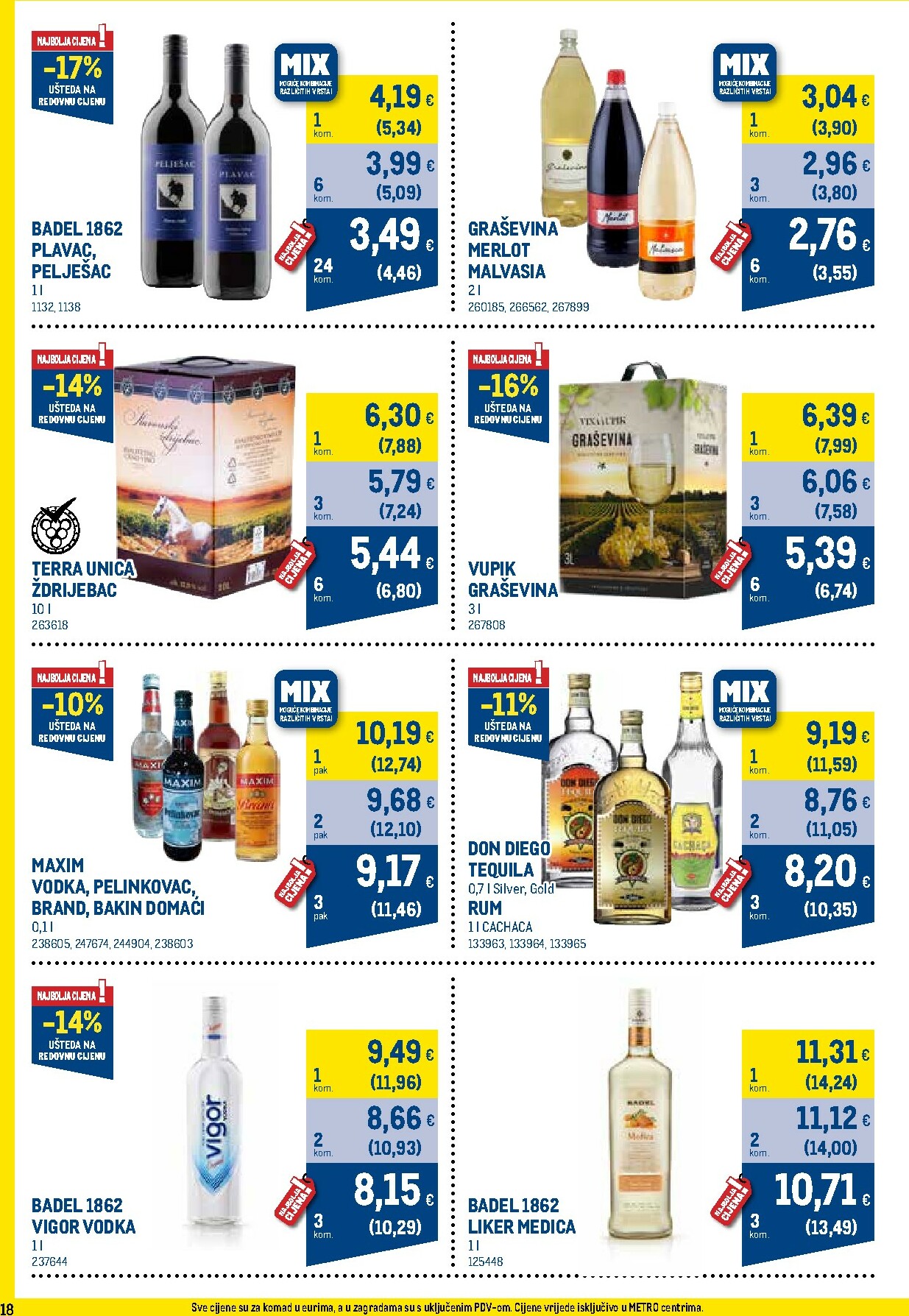 metro - Prelistajte katalog Metro - Profi cijena, vrijedi od 01.12. do 31.12. - page: 18