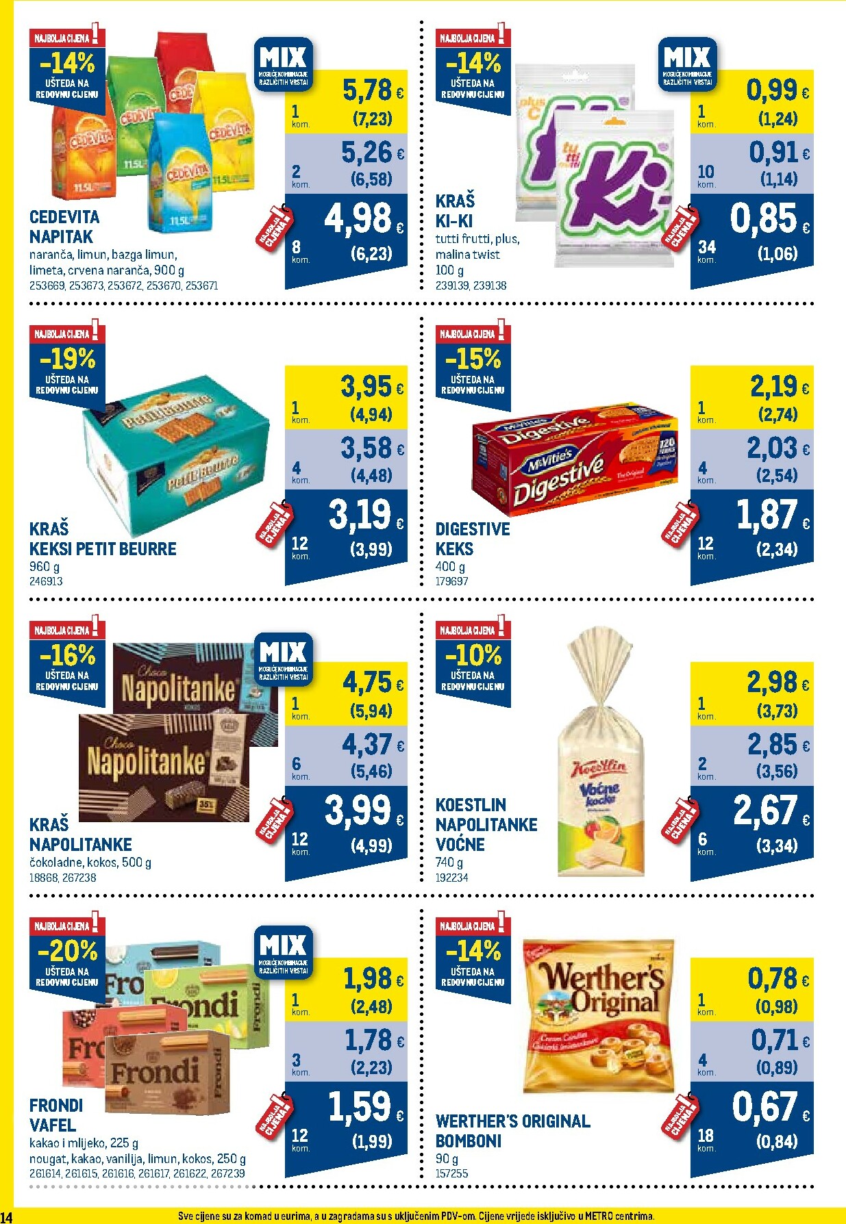 metro - Prelistajte katalog Metro - Profi cijena, vrijedi od 01.12. do 31.12. - page: 14