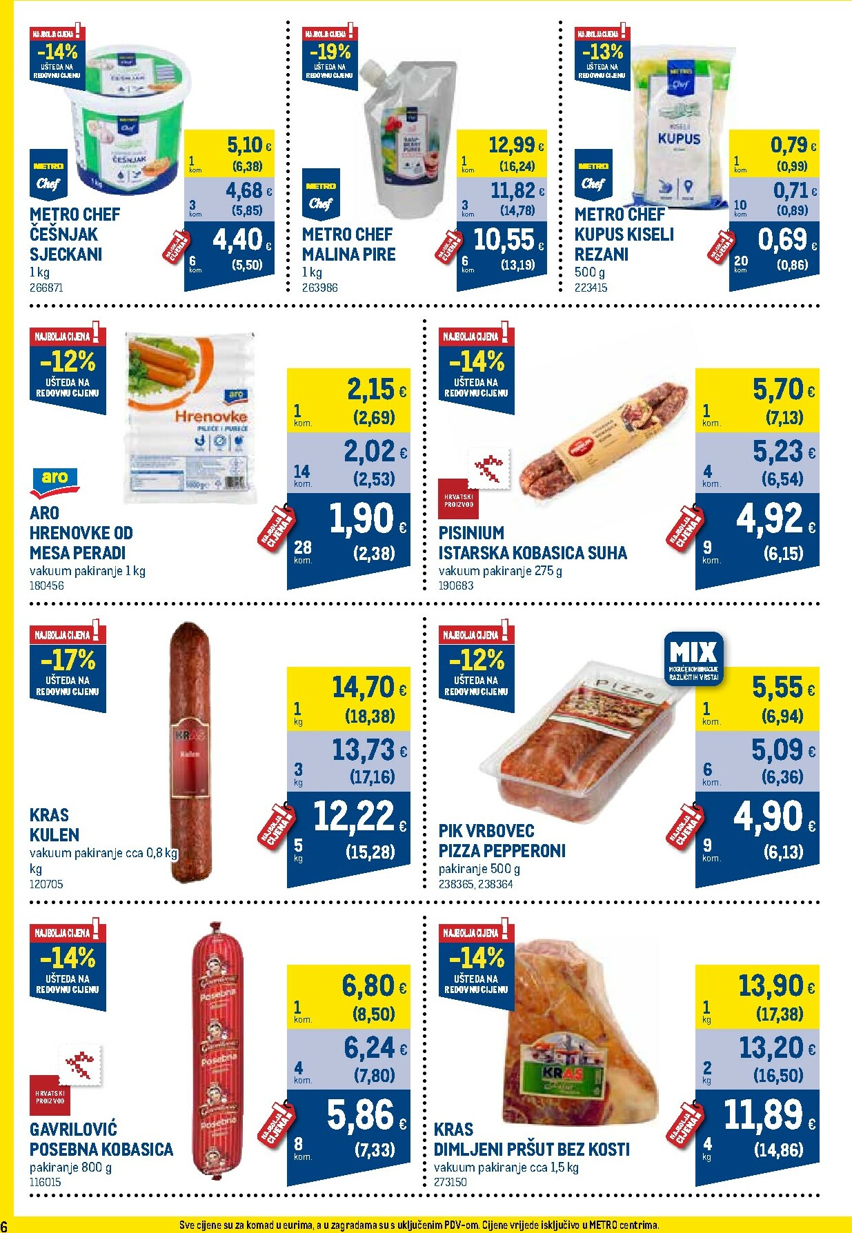 metro - Prelistajte katalog Metro - Profi cijena, vrijedi od 01.12. do 31.12. - page: 6