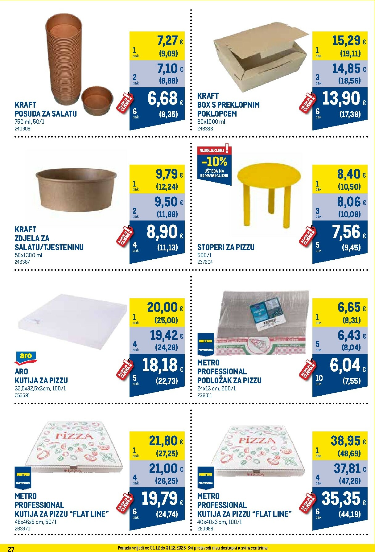metro - Prelistajte katalog Metro - Profi cijena, vrijedi od 01.12. do 31.12. - page: 27
