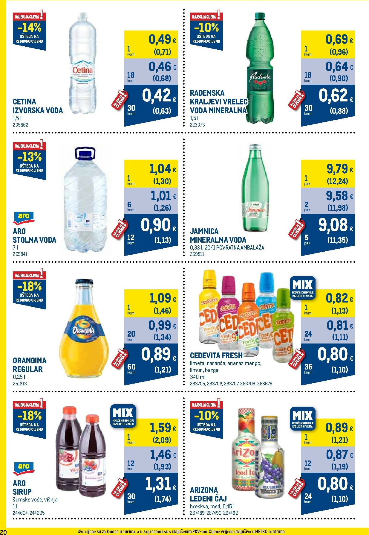 metro - Prelistajte katalog Metro - Profi cijena, vrijedi od 01.12. do 31.12. - page: 20