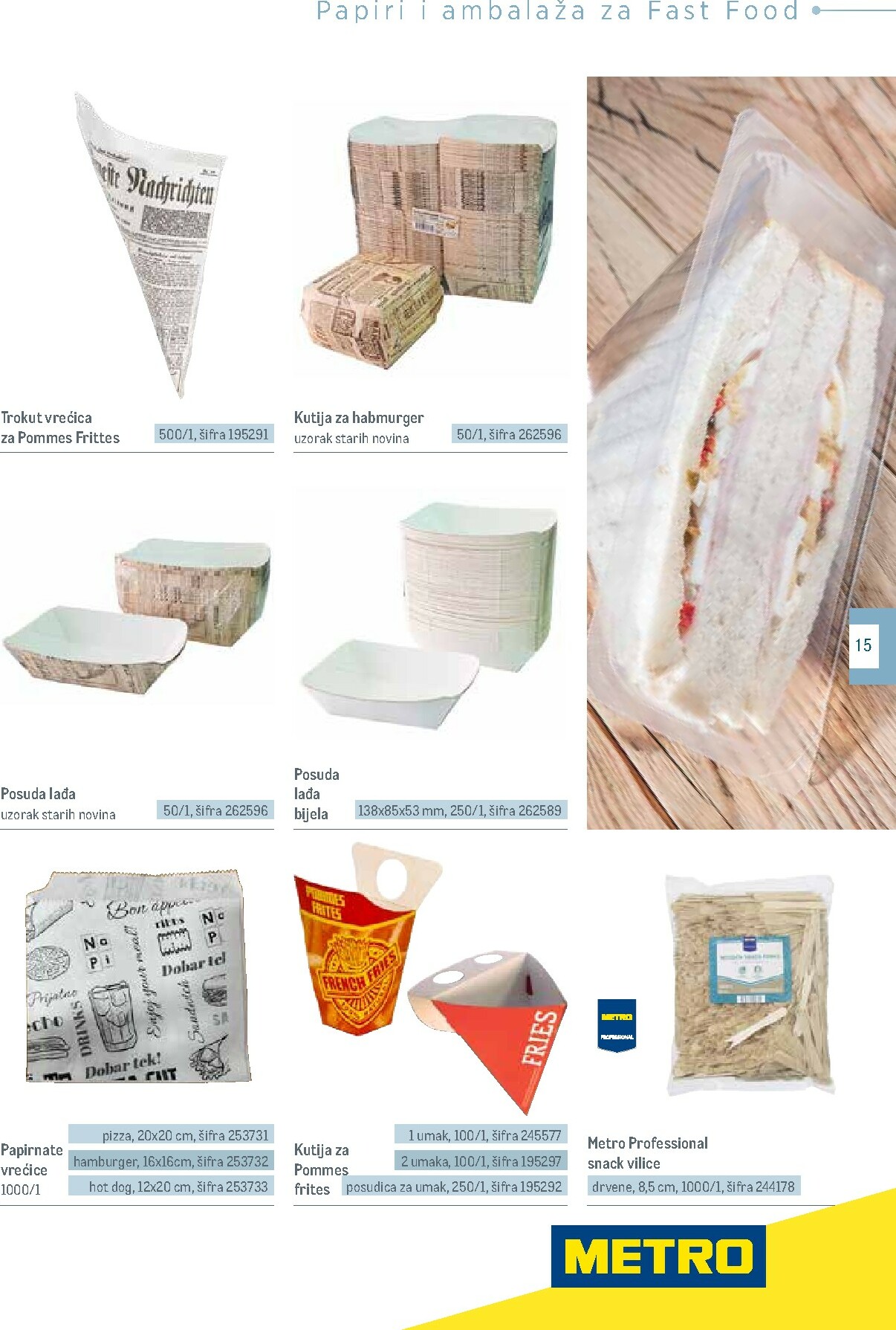 metro - Prelistajte katalog Metro - Poslovna rješenja - Proizvodi za vašu dostavu, vrijedi od 01.12. do 31.05. - page: 15