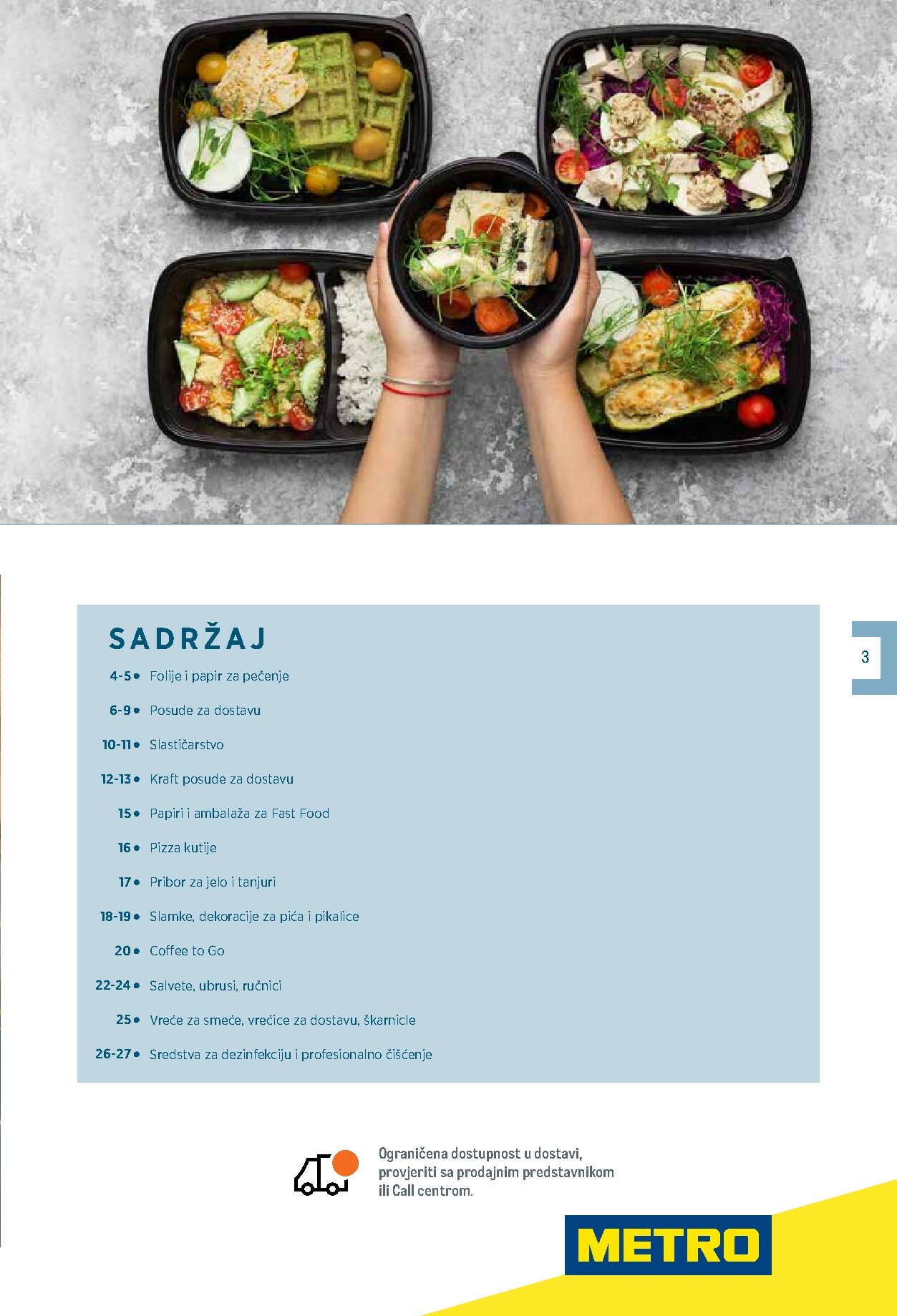 metro - Prelistajte katalog Metro - Poslovna rješenja - Proizvodi za vašu dostavu, vrijedi od 01.12. do 31.05. - page: 3