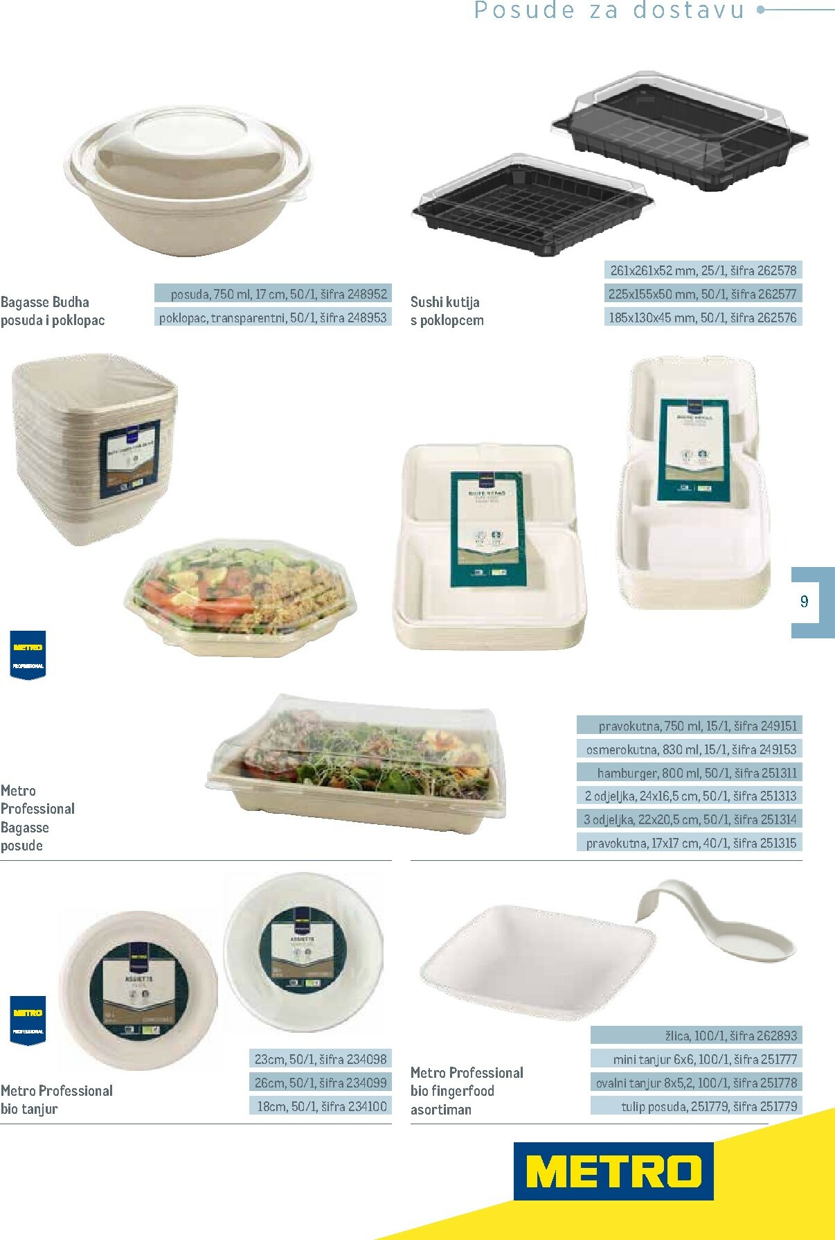 metro - Prelistajte katalog Metro - Poslovna rješenja - Proizvodi za vašu dostavu, vrijedi od 01.12. do 31.05. - page: 9
