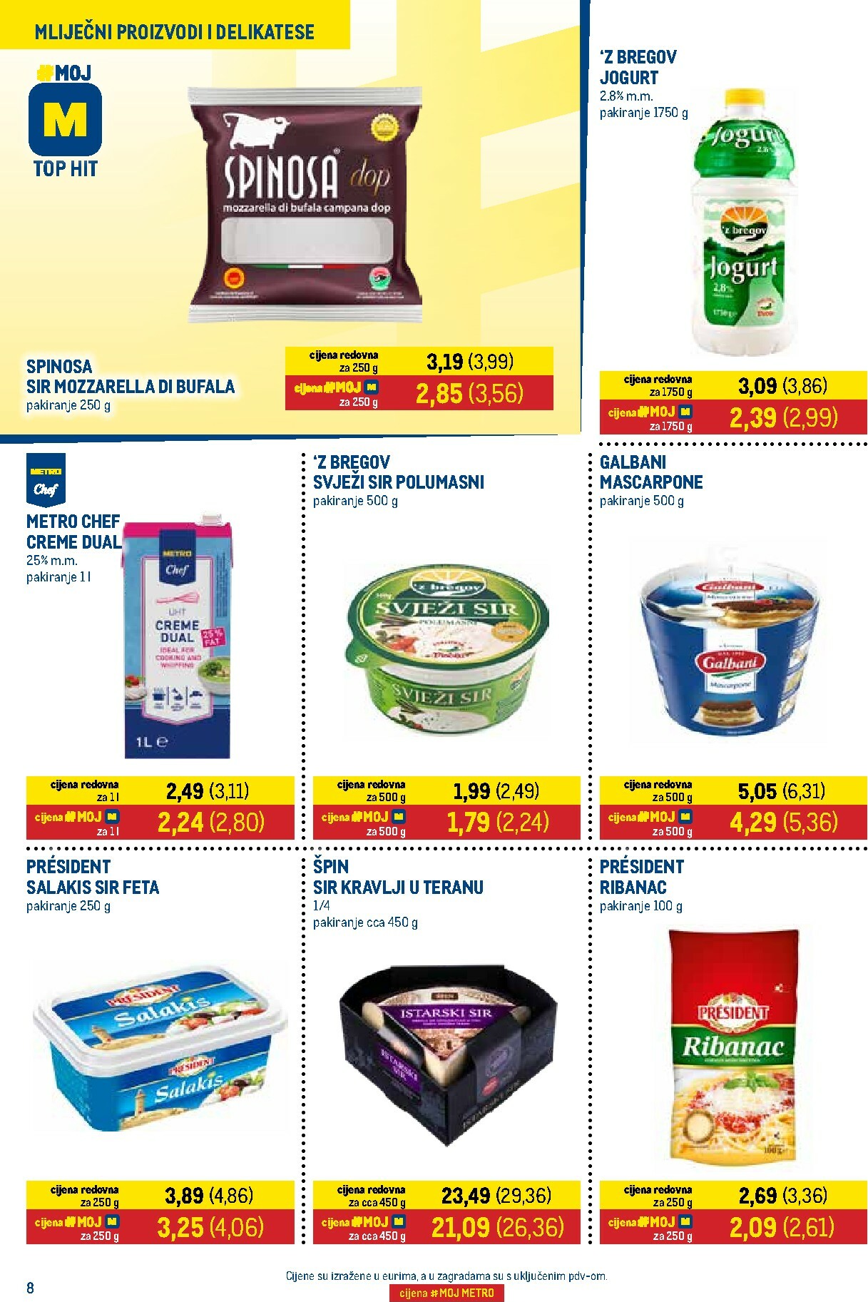 metro - Prelistajte katalog Metro - Prehrana i neprehrana, vrijedi od 01.12. do 15.12. - page: 8