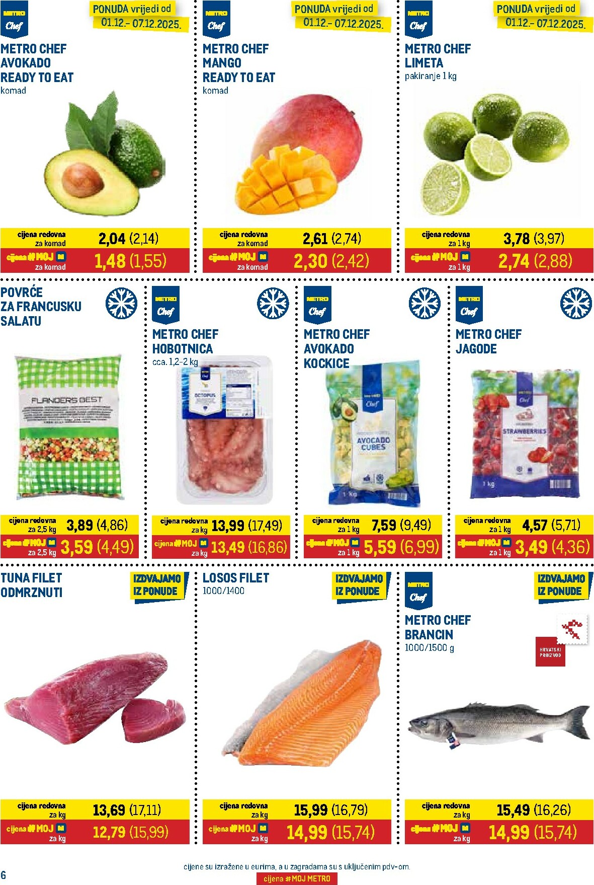 metro - Prelistajte katalog Metro - Prehrana i neprehrana, vrijedi od 01.12. do 15.12. - page: 6