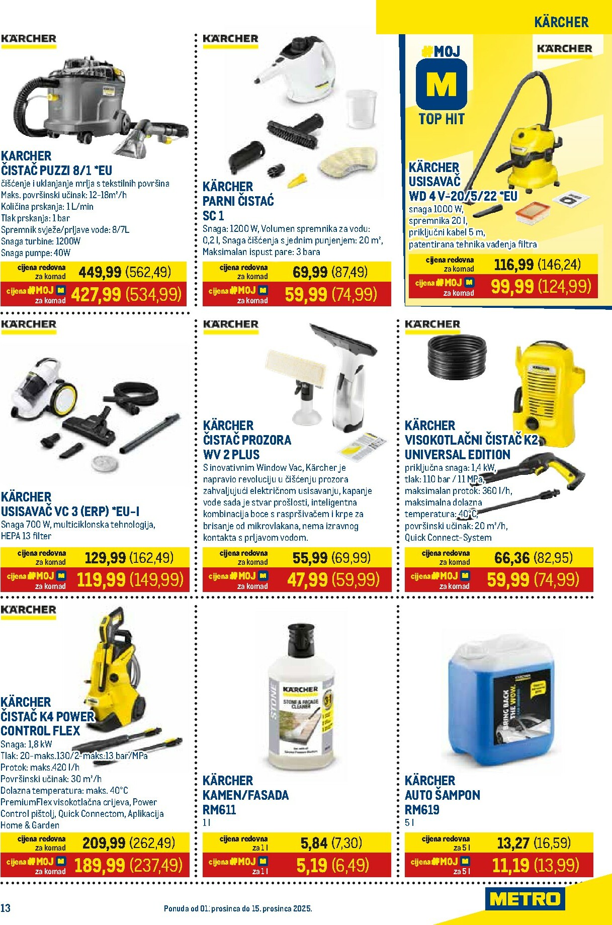 metro - Prelistajte katalog Metro - Prehrana i neprehrana, vrijedi od 01.12. do 15.12. - page: 13