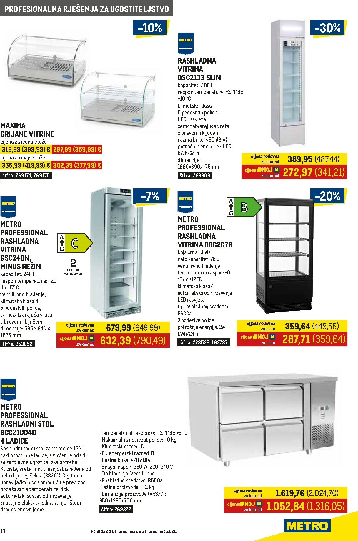 metro - Prelistajte katalog Metro - Gastro, vrijedi od 01.12. do 31.12. - page: 11