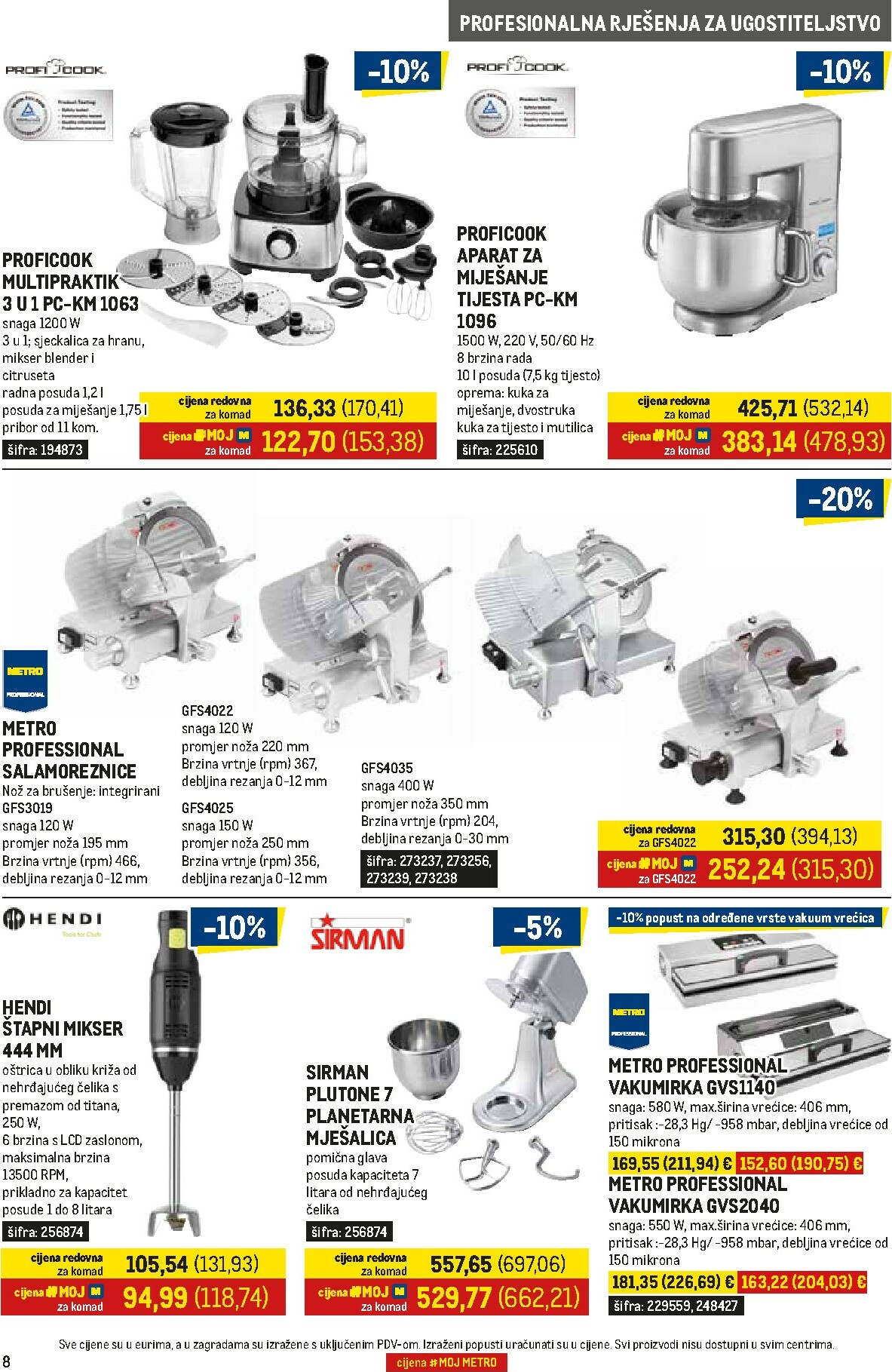 metro - Prelistajte katalog Metro - Gastro, vrijedi od 01.12. do 31.12. - page: 8