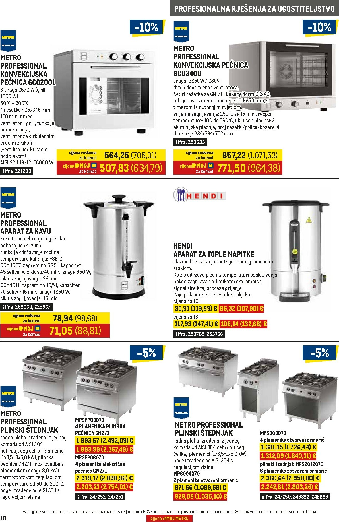 metro - Prelistajte katalog Metro - Gastro, vrijedi od 01.12. do 31.12. - page: 10