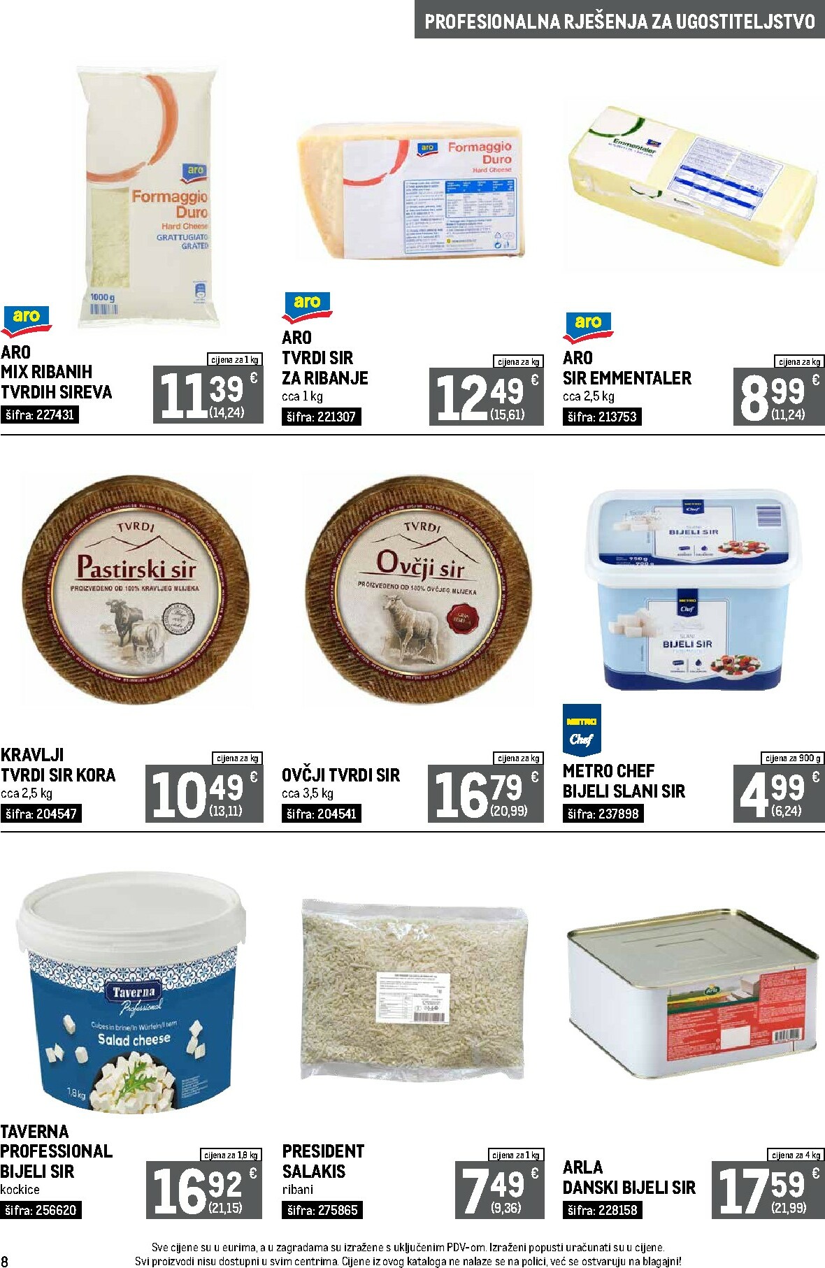 metro - Prelistajte katalog Metro - Profesionalna rješenja za ugostiteljstvo, vrijedi od 01.12. do 31.12. - page: 8