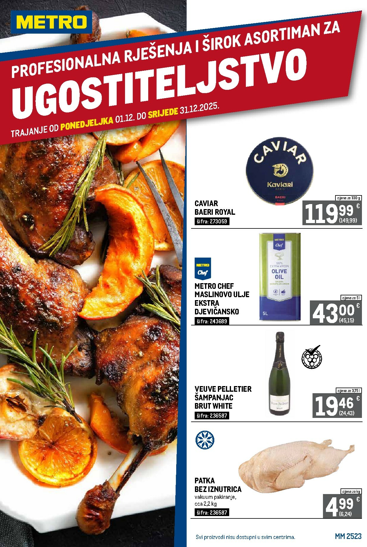 metro - Prelistajte katalog Metro - Profesionalna rješenja za ugostiteljstvo, vrijedi od 01.12. do 31.12.