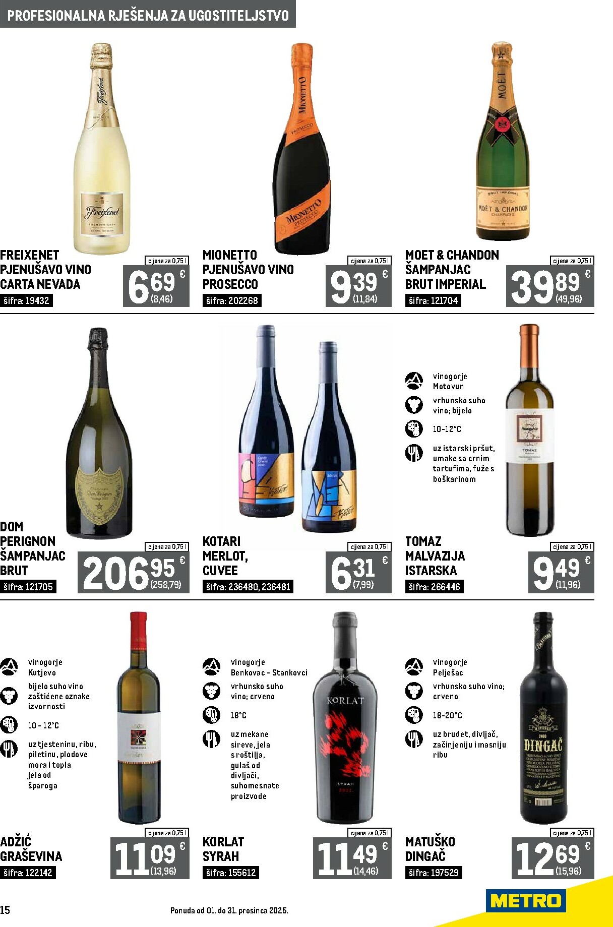 metro - Prelistajte katalog Metro - Profesionalna rješenja za ugostiteljstvo, vrijedi od 01.12. do 31.12. - page: 15