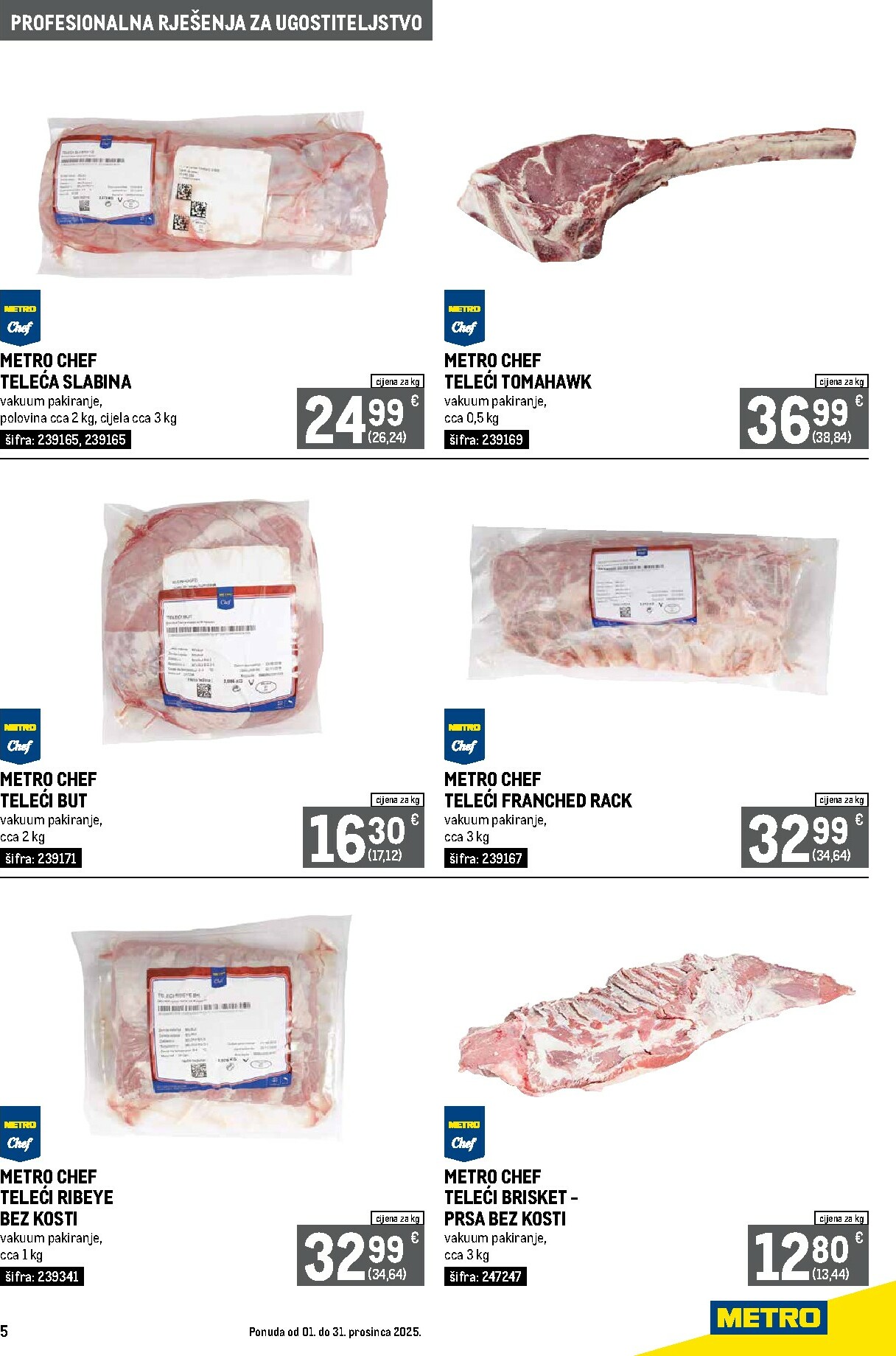 metro - Prelistajte katalog Metro - Profesionalna rješenja za ugostiteljstvo, vrijedi od 01.12. do 31.12. - page: 5