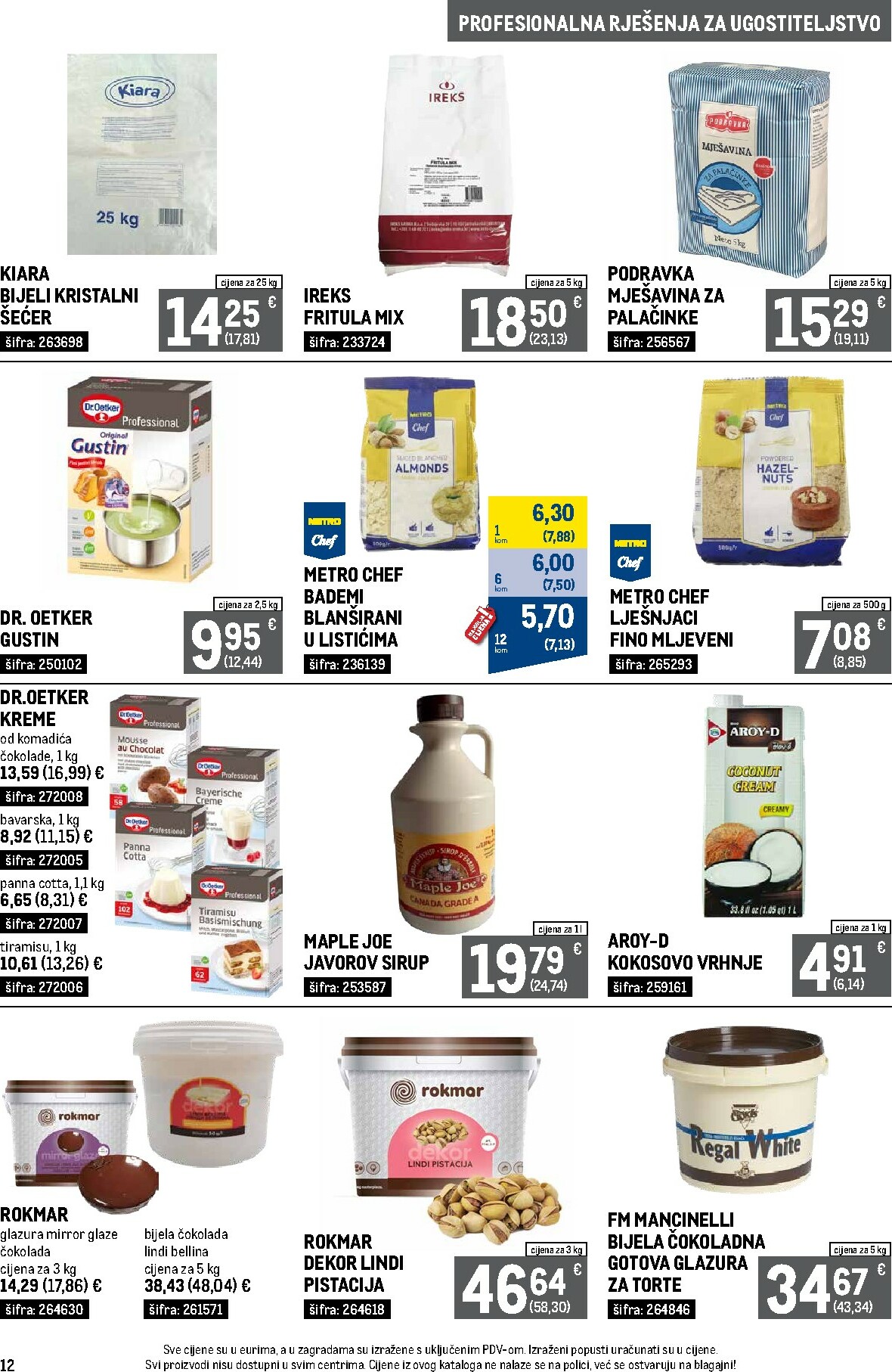 metro - Prelistajte katalog Metro - Profesionalna rješenja za ugostiteljstvo, vrijedi od 01.12. do 31.12. - page: 12