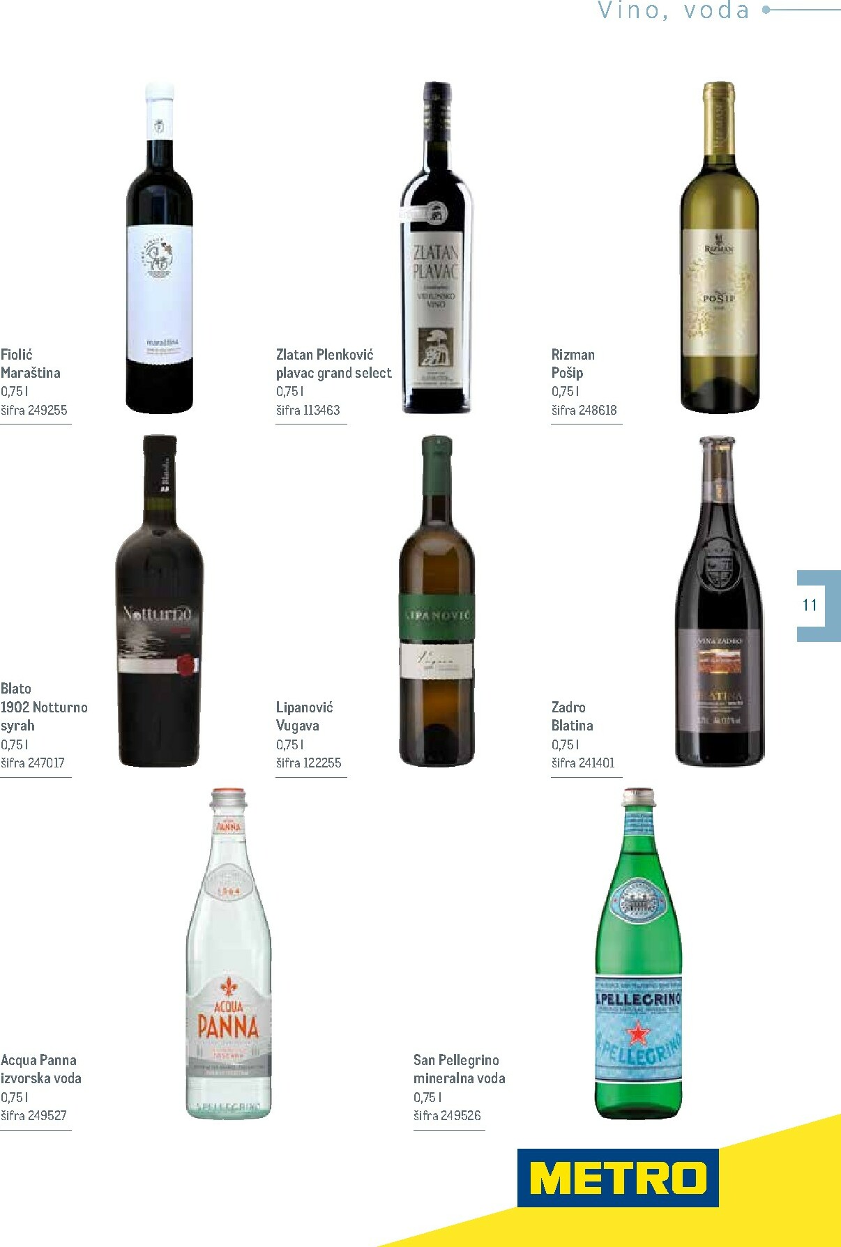 metro - Prelistajte katalog Metro - Poslovna rješenja - Morski obrok, vrijedi od 01.12. do 31.05. - page: 11