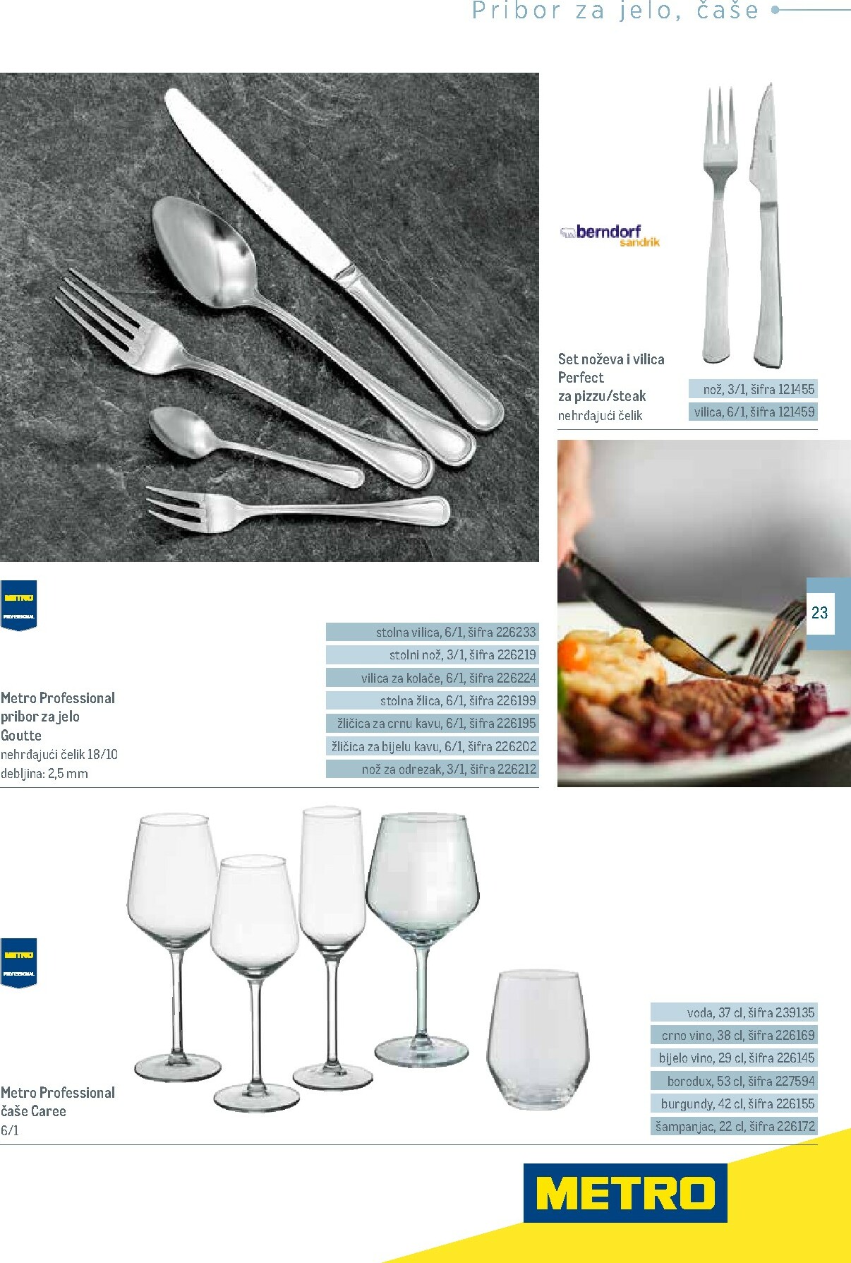 metro - Prelistajte katalog Metro - Poslovna rješenja - Mesni obrok, vrijedi od 01.12. do 31.05. - page: 23