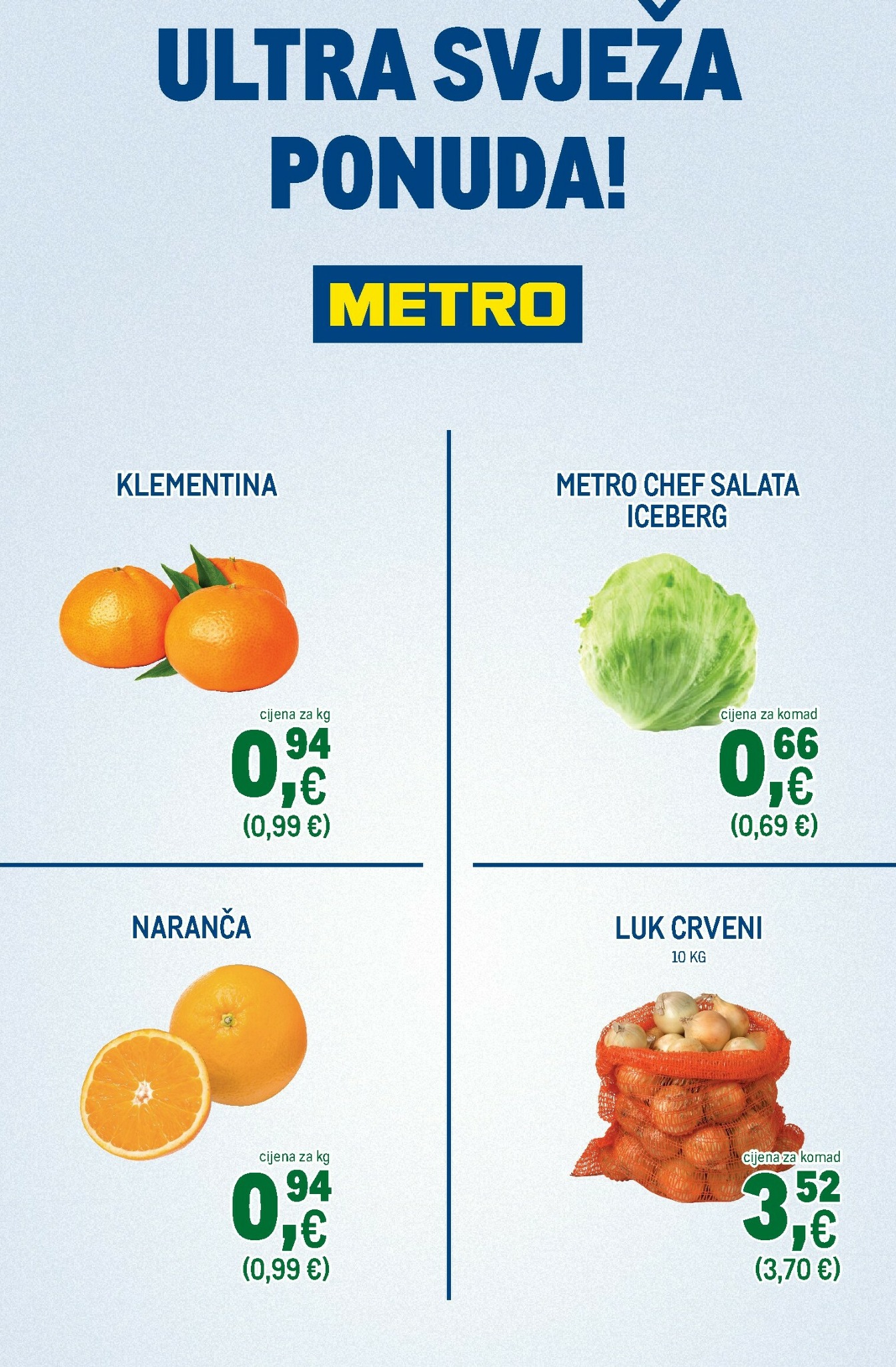 metro - Prelistajte katalog Metro - Ultra svježa ponuda, vrijedi od 01.12. do 07.12. - page: 2