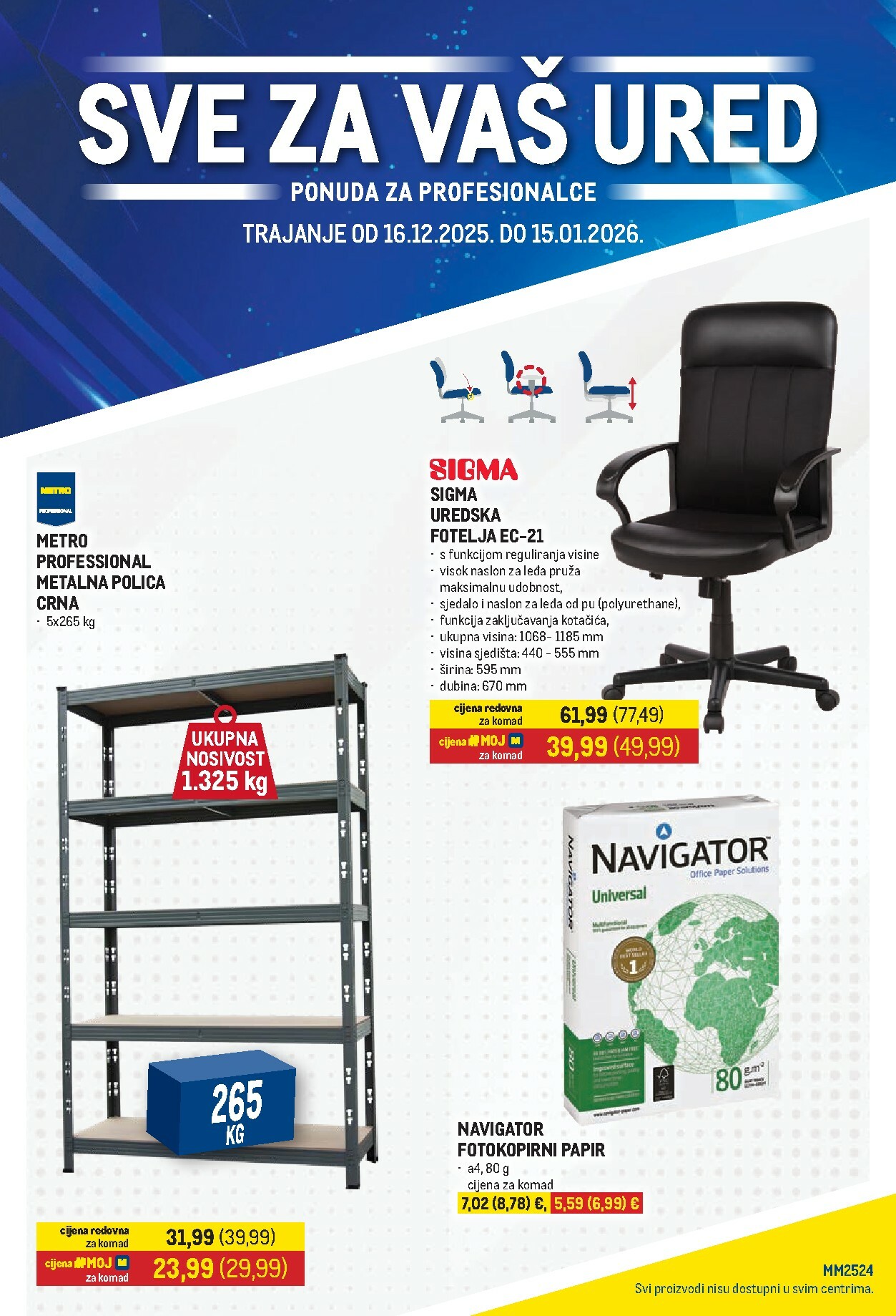 metro - Prelistajte katalog Metro - Sve za ured, vrijedi od 16.12. do 15.01.
