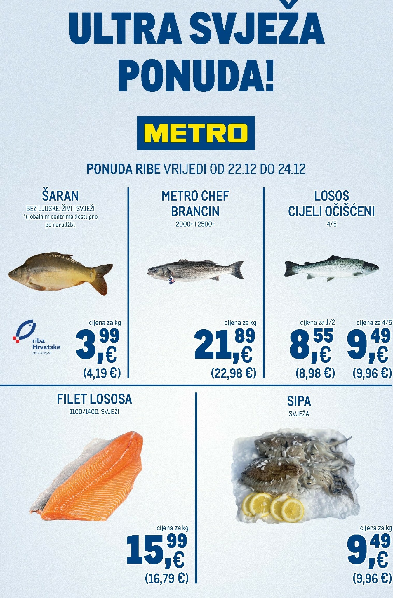 metro - Prelistajte katalog Metro - Ultra svježa ponuda, vrijedi od 22.12. do 28.12. - page: 3