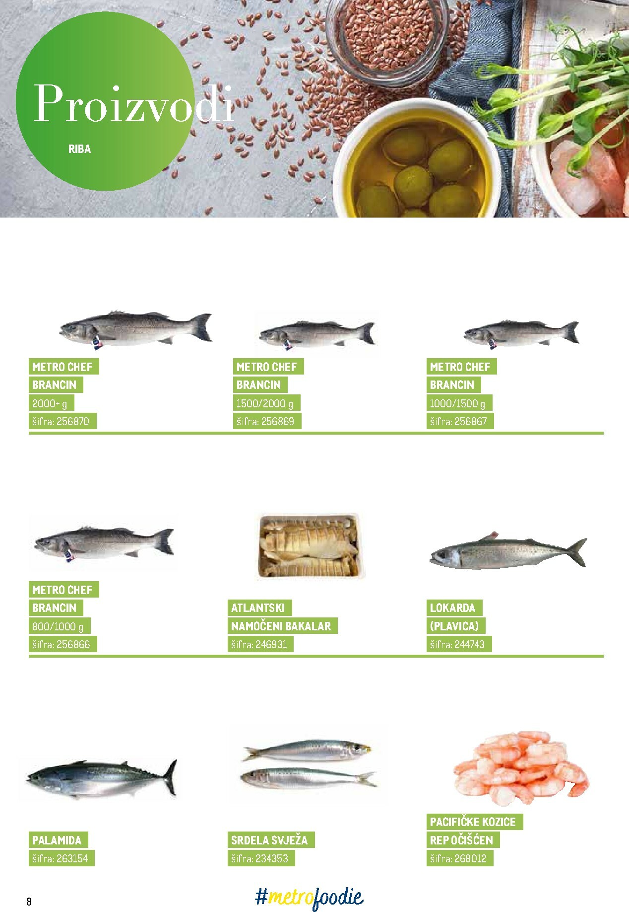 metro - Prelistajte katalog Metro - #metrofoodie - Riba i maslinovo ulje, vrijedi od 01.01. do 31.01. - page: 8