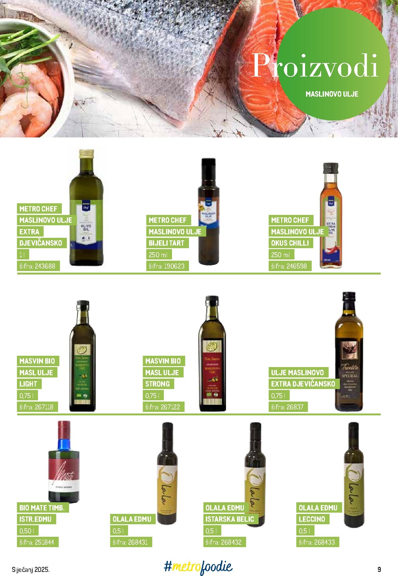 metro - Prelistajte katalog Metro - #metrofoodie - Riba i maslinovo ulje, vrijedi od 01.01. do 31.01. - page: 9