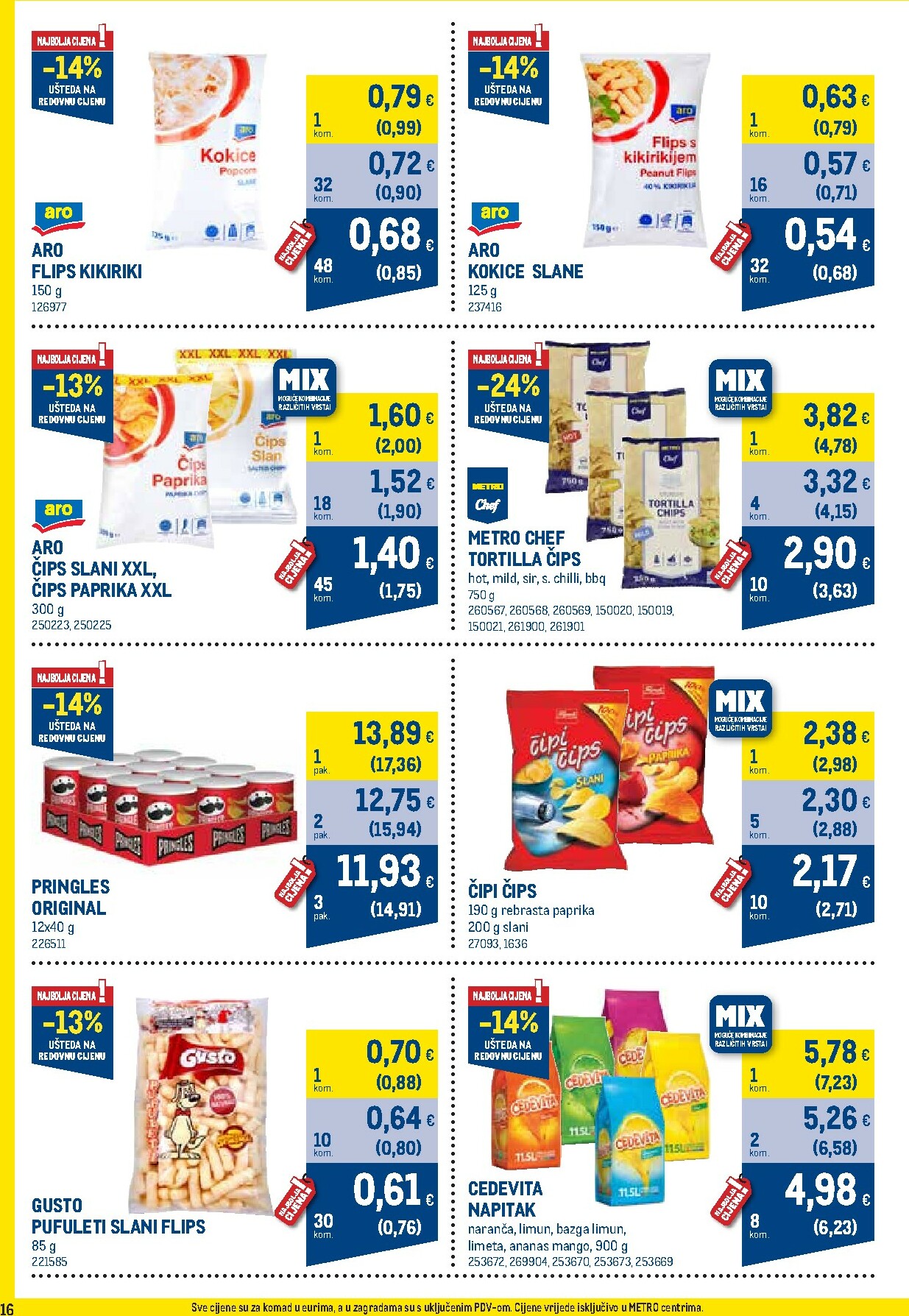 metro - Prelistajte katalog Metro - Profi cijena, vrijedi od 02.01. do 01.02. - page: 16