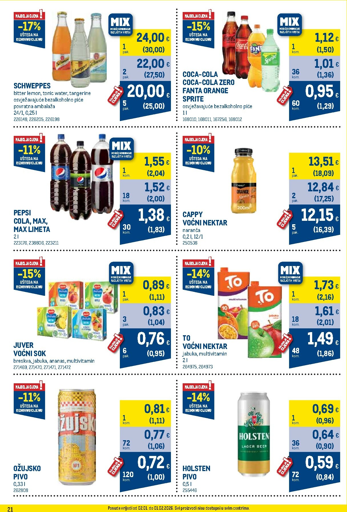 metro - Prelistajte katalog Metro - Profi cijena, vrijedi od 02.01. do 01.02. - page: 21