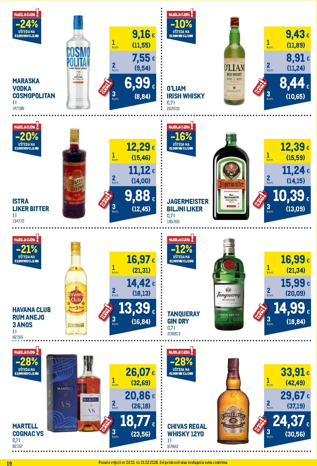 metro - Prelistajte katalog Metro - Profi cijena, vrijedi od 02.01. do 01.02. - page: 19