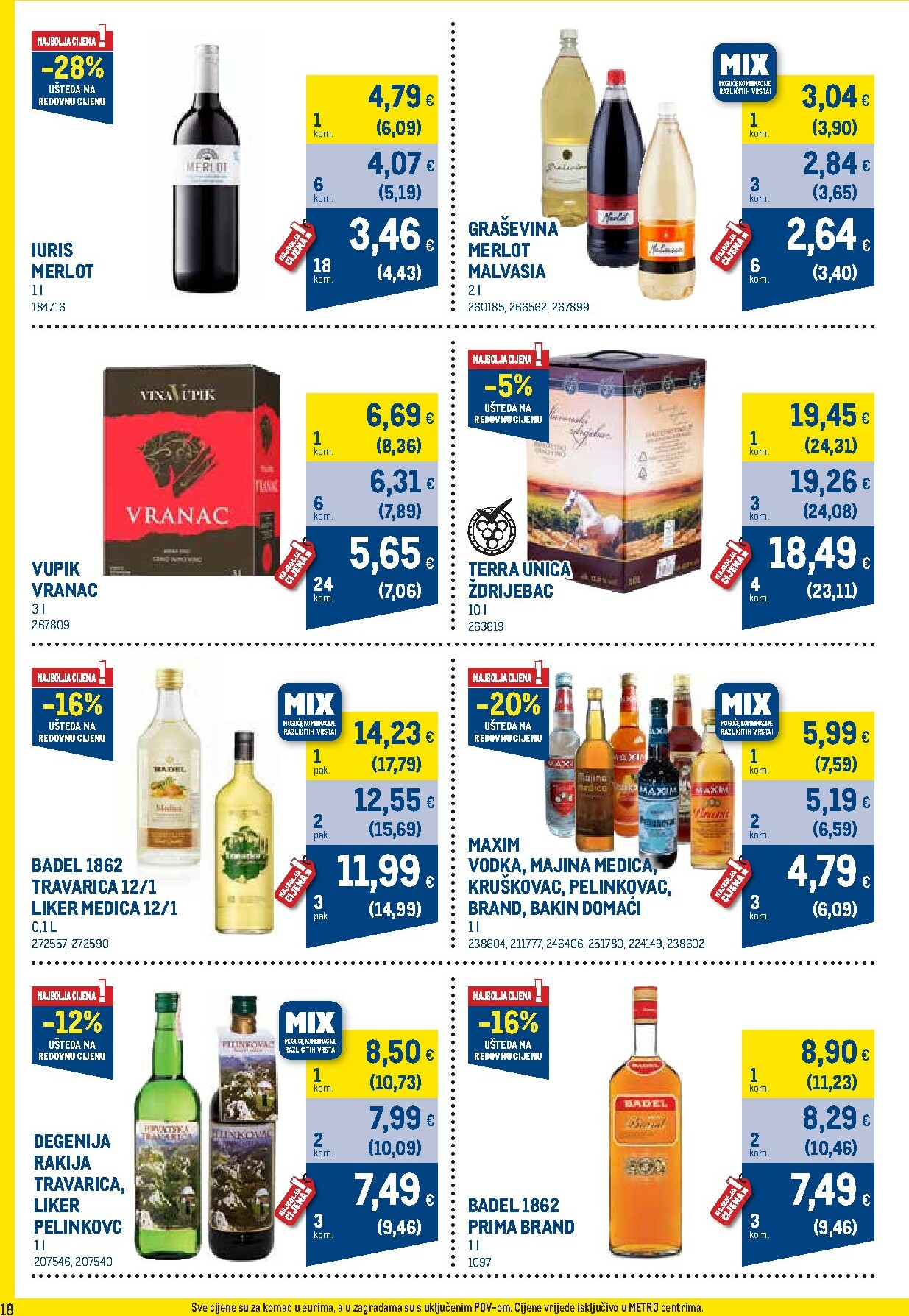 metro - Prelistajte katalog Metro - Profi cijena, vrijedi od 02.01. do 01.02. - page: 18