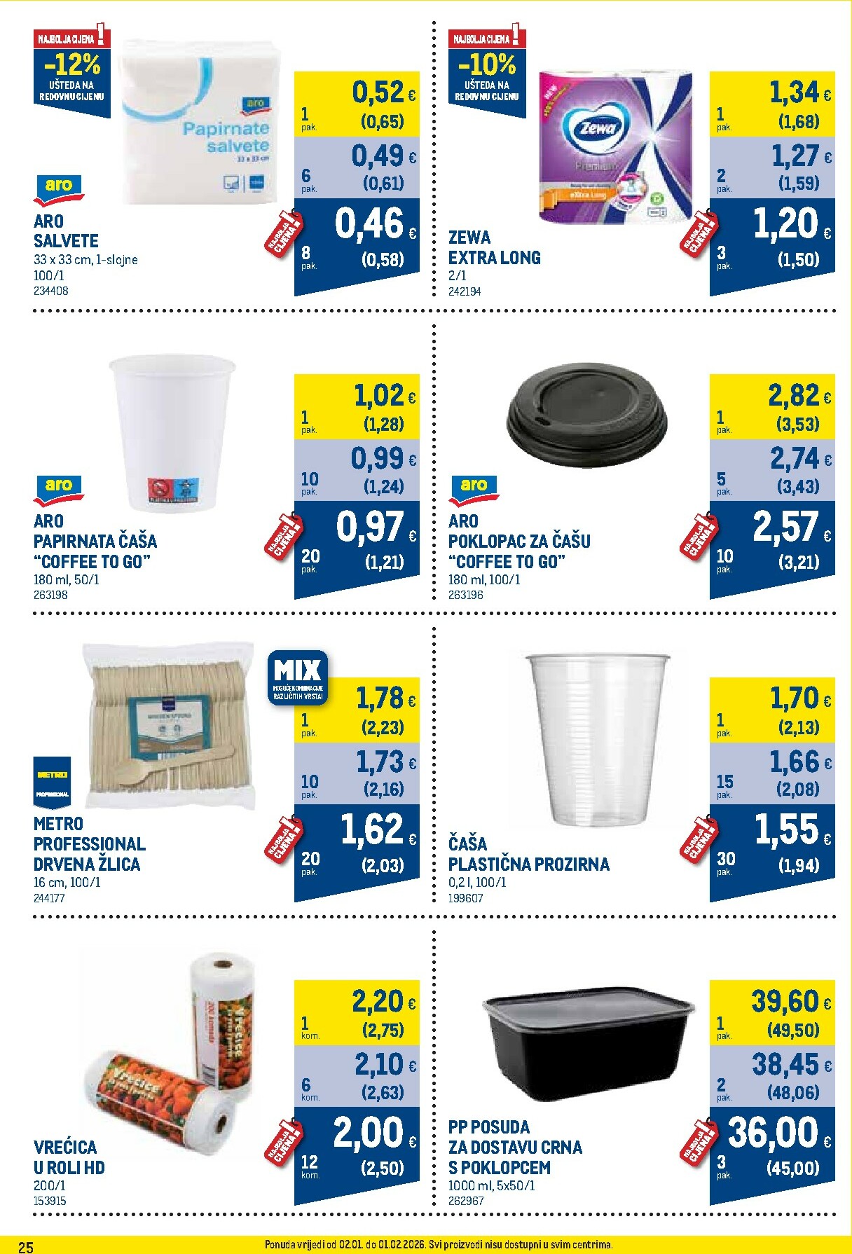 metro - Prelistajte katalog Metro - Profi cijena, vrijedi od 02.01. do 01.02. - page: 25