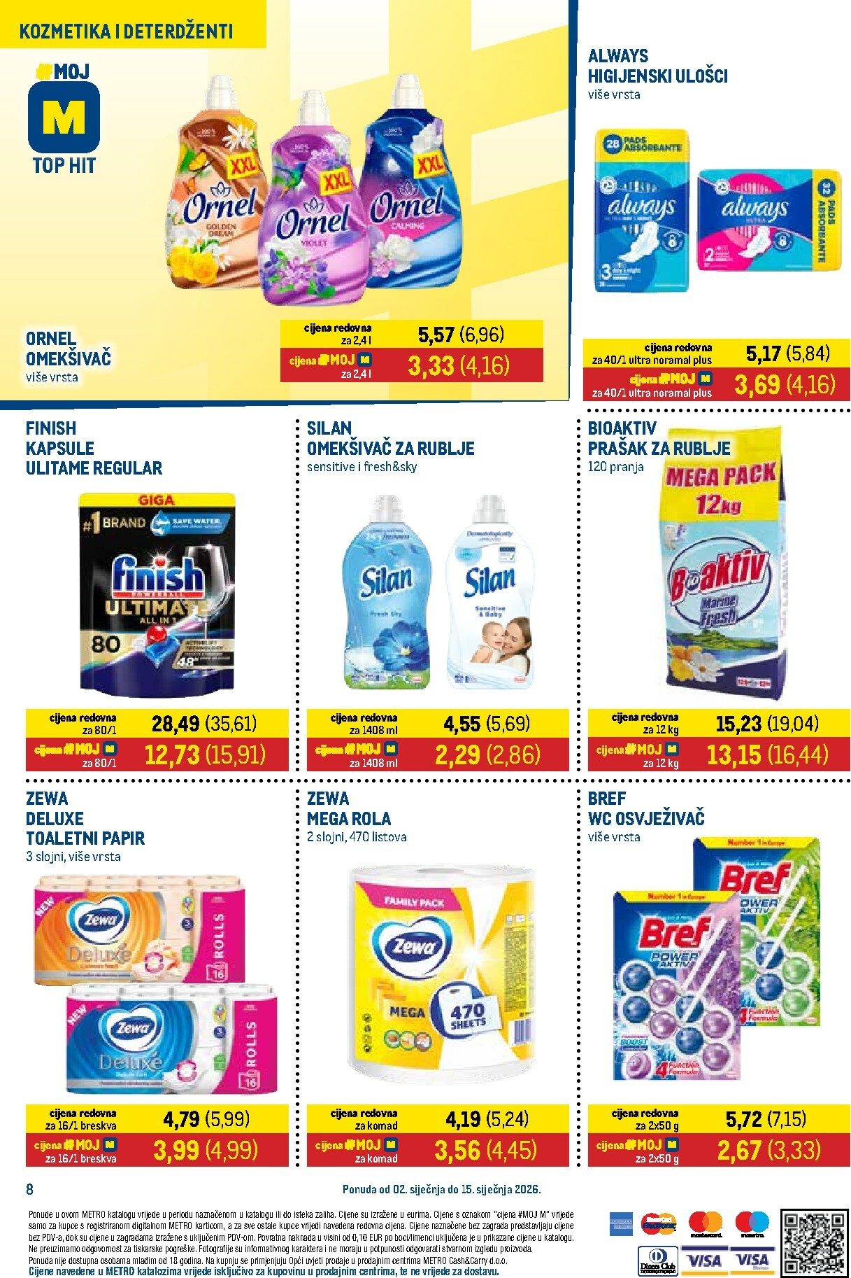 metro - Prelistajte katalog Metro - Prehrana i neprehrana, vrijedi od 02.01. do 15.01. - page: 8