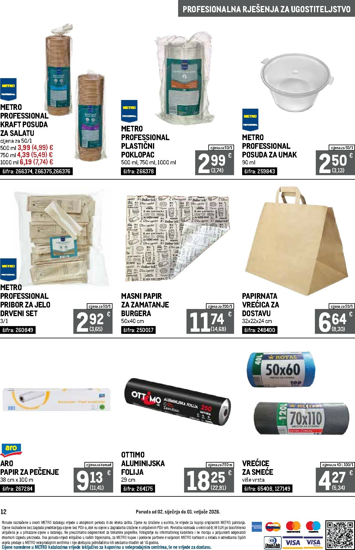 metro - Prelistajte katalog Metro - Profesionalna rješenja za ugostiteljstvo, vrijedi od 02.01. do 01.02. - page: 12