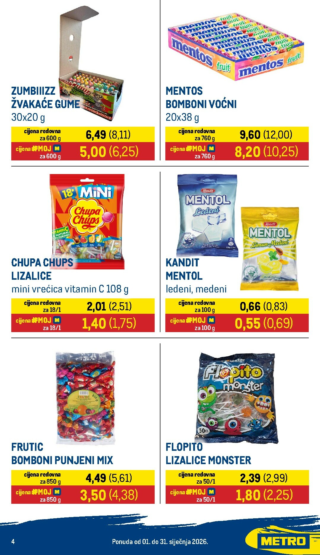 metro - Prelistajte katalog Metro - Metro i partneri, vrijedi od 01.01. do 31.01. - page: 4