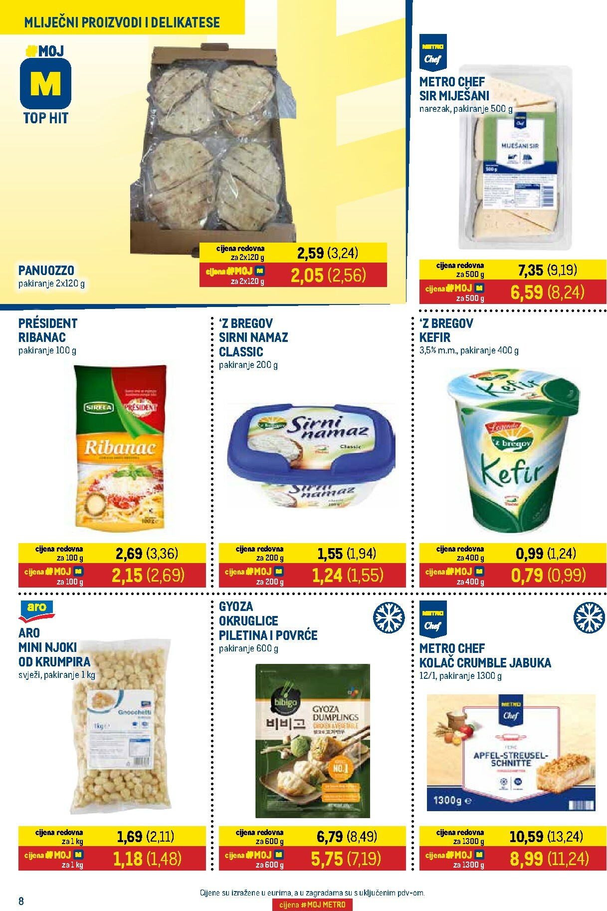 metro - Prelistajte katalog Metro - Prehrana i neprehrana, vrijedi od 16.01. do 01.02. - page: 8