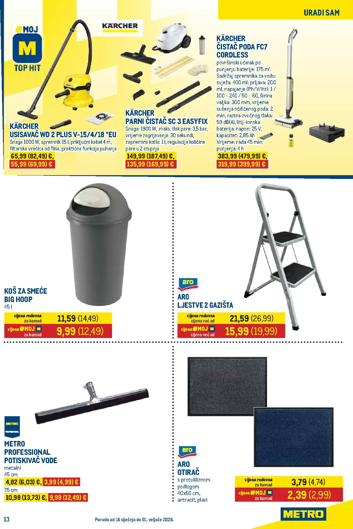 metro - Prelistajte katalog Metro - Prehrana i neprehrana, vrijedi od 16.01. do 01.02. - page: 13