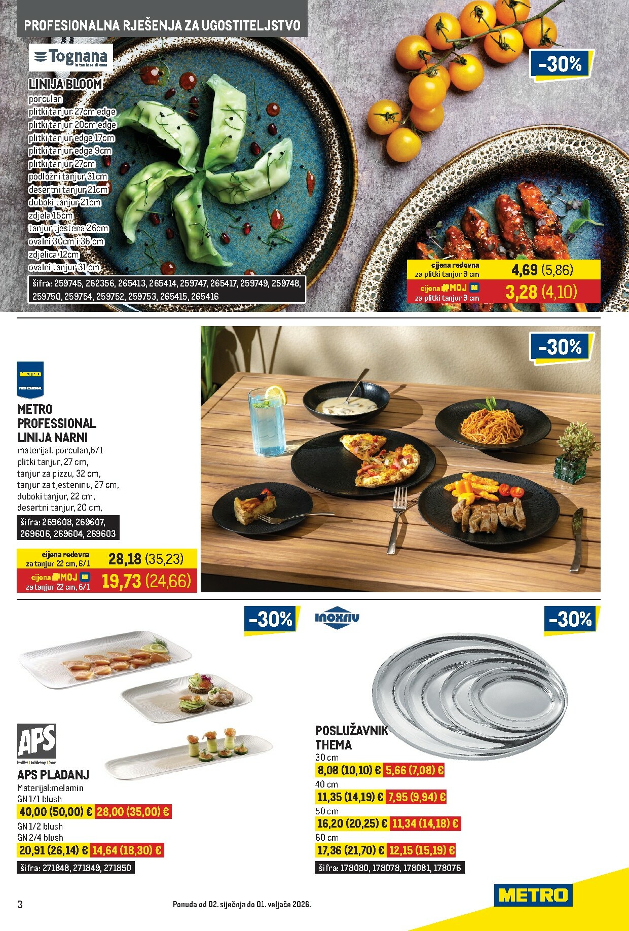 metro - Prelistajte katalog Metro - Gastro, vrijedi od 02.01. do 01.02. - page: 3