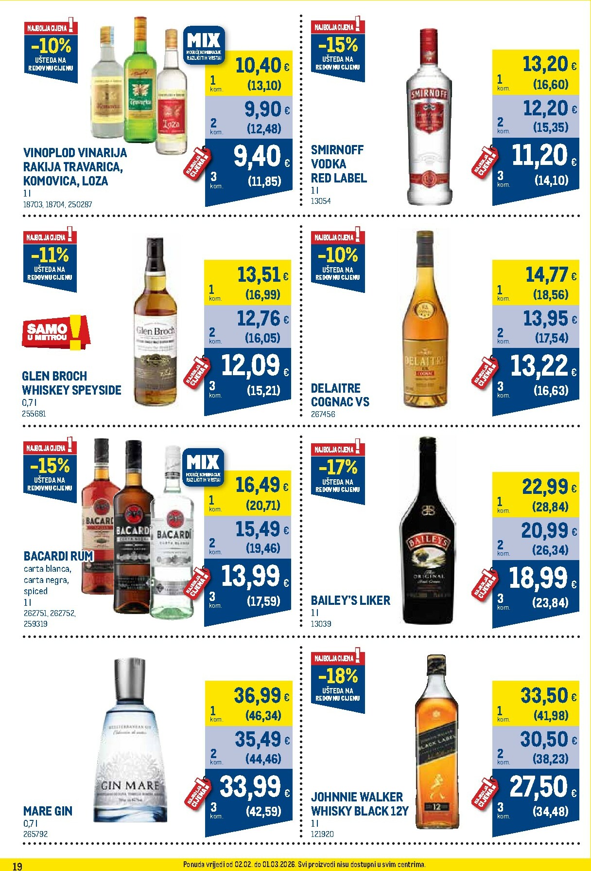 metro - Prelistajte katalog Metro - Profi cijena, vrijedi od 02.02.2026 do 01.03.2026 - page: 19